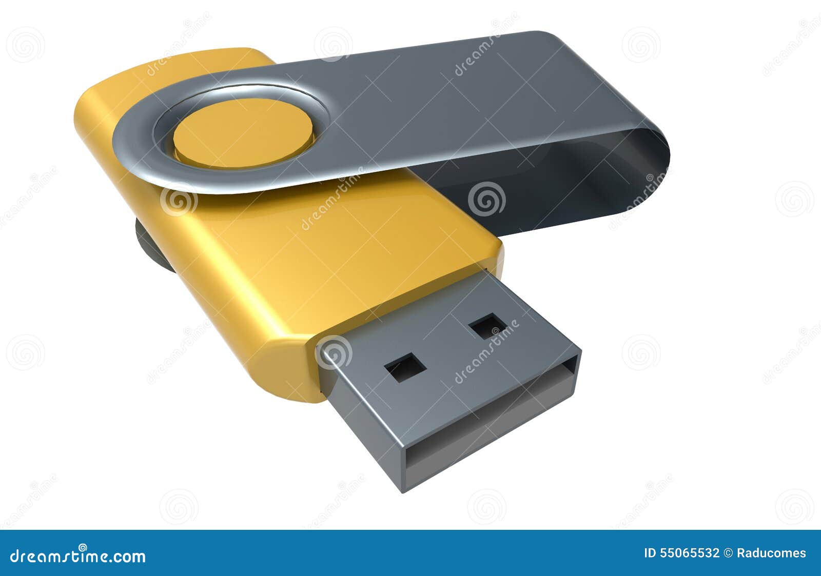 USB pen drive stock illustration. Illustration of plug 55065532