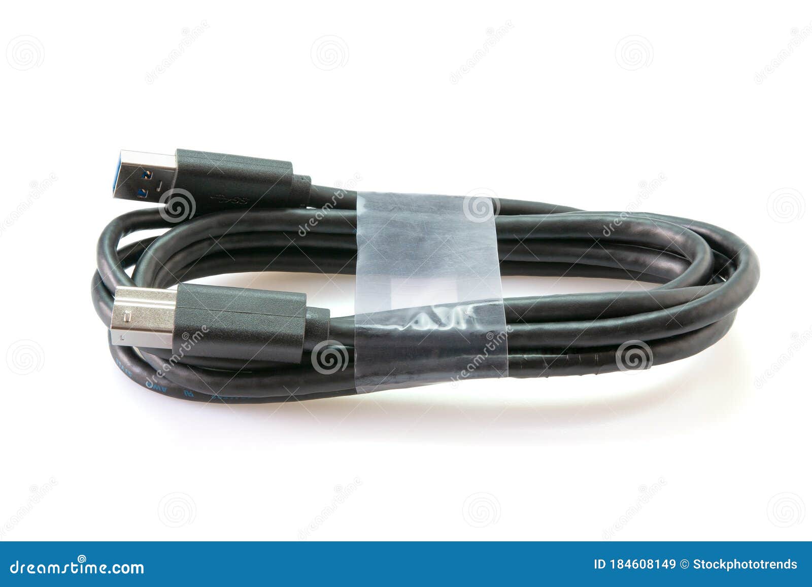 Ansættelse Fritagelse adgang USB 3.0 Upstream Cable 6 Ft Stock Image - Image of external, computer:  184608149
