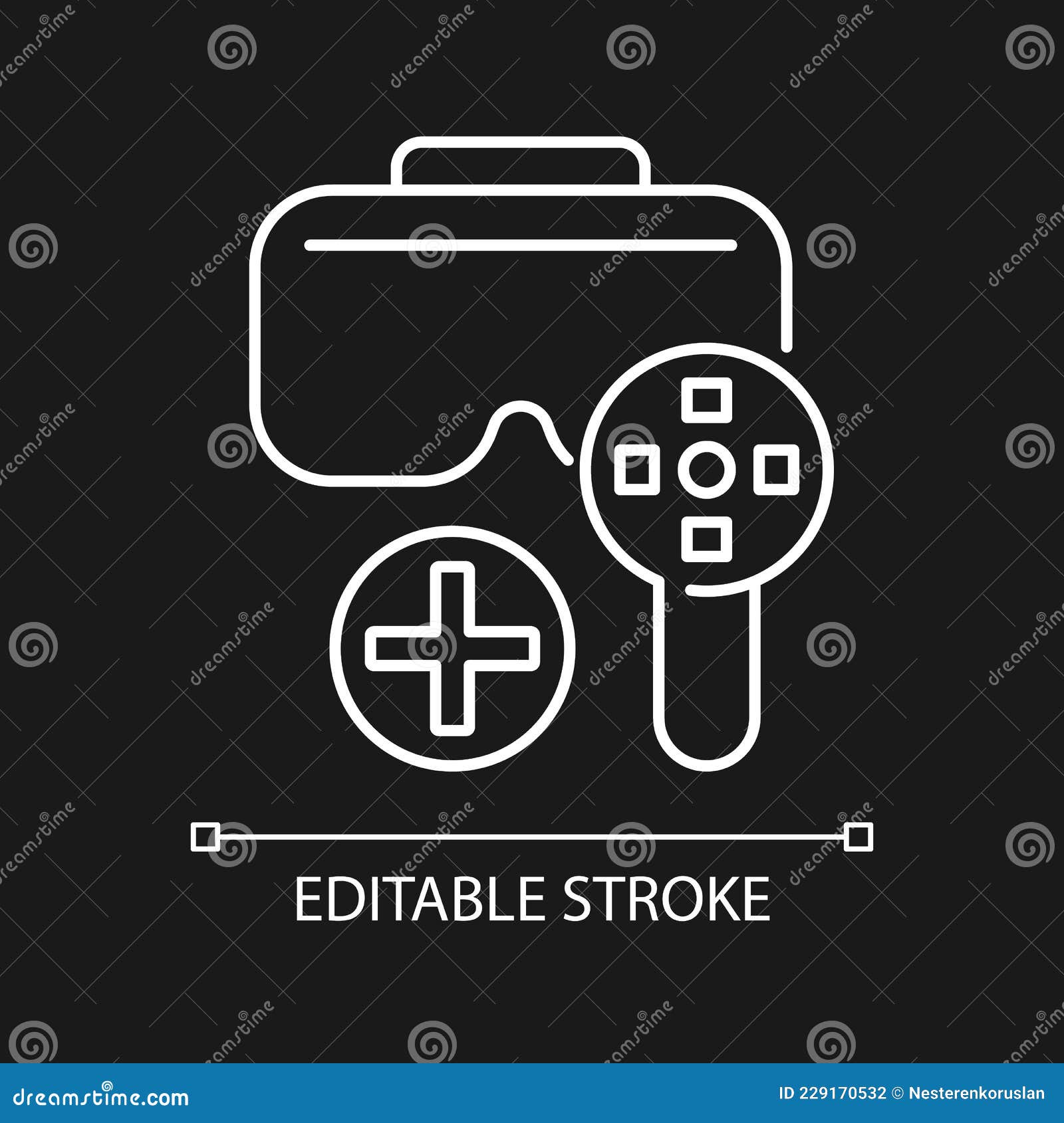 Game controller Special Lineal icon