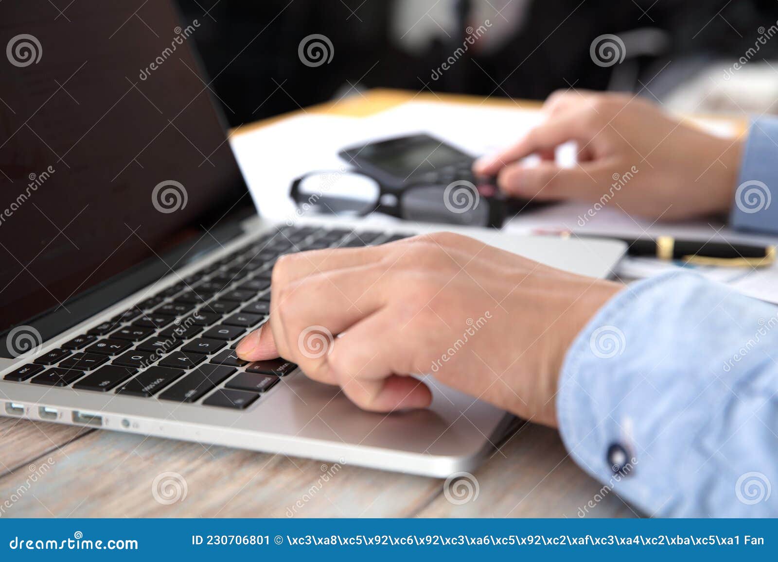 Use Laptop To Surf the Stock Image Image of screen