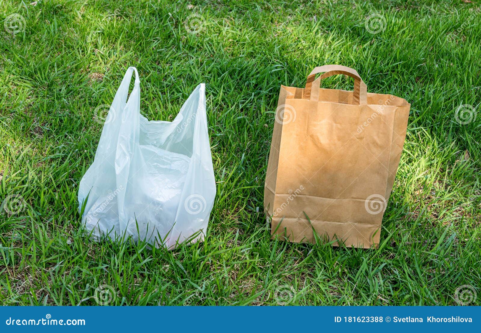 use paper bags instead of plastic