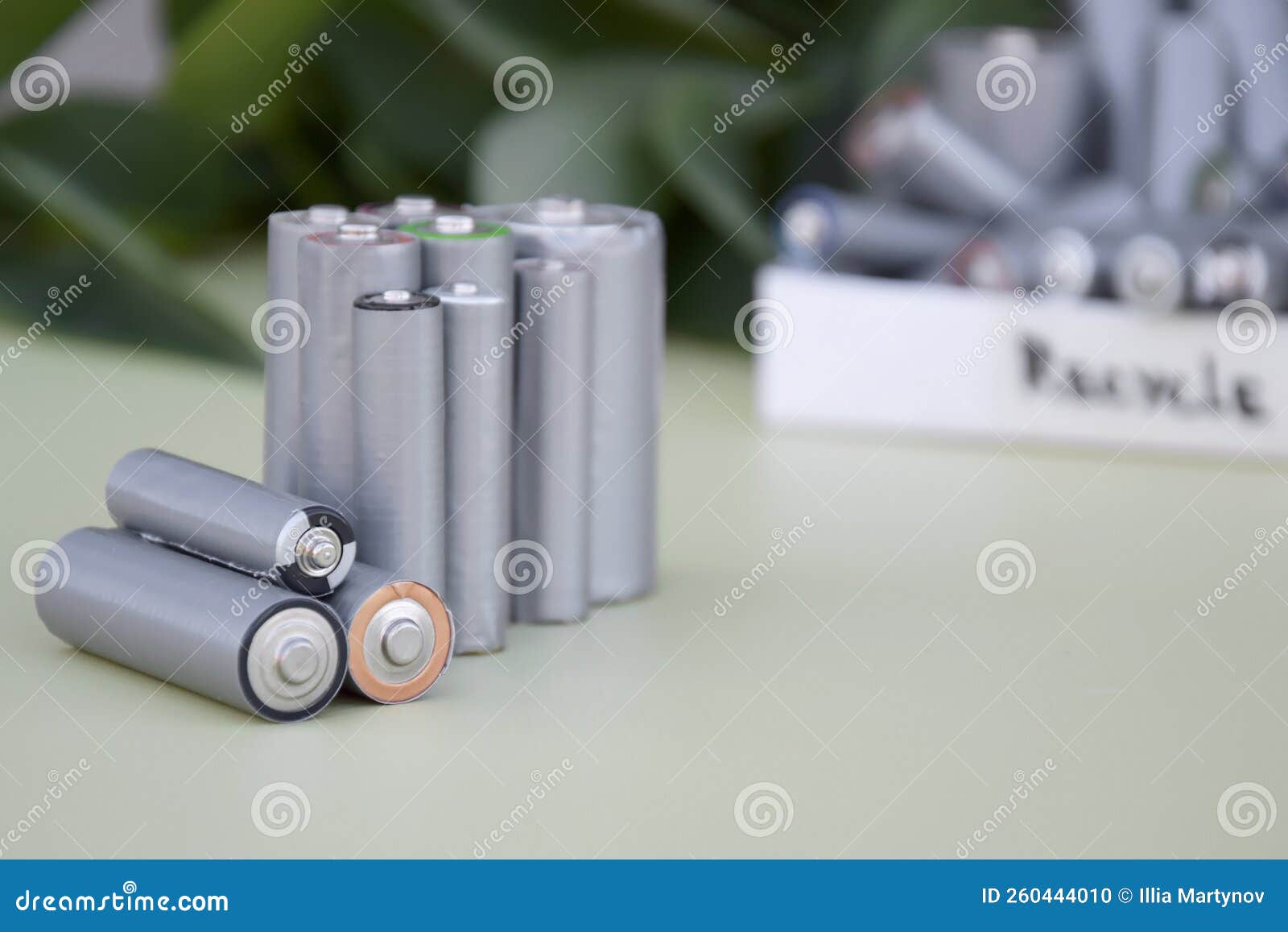 Used AA Batteries and Proper Disposal of Environmentally and Soiltoxic