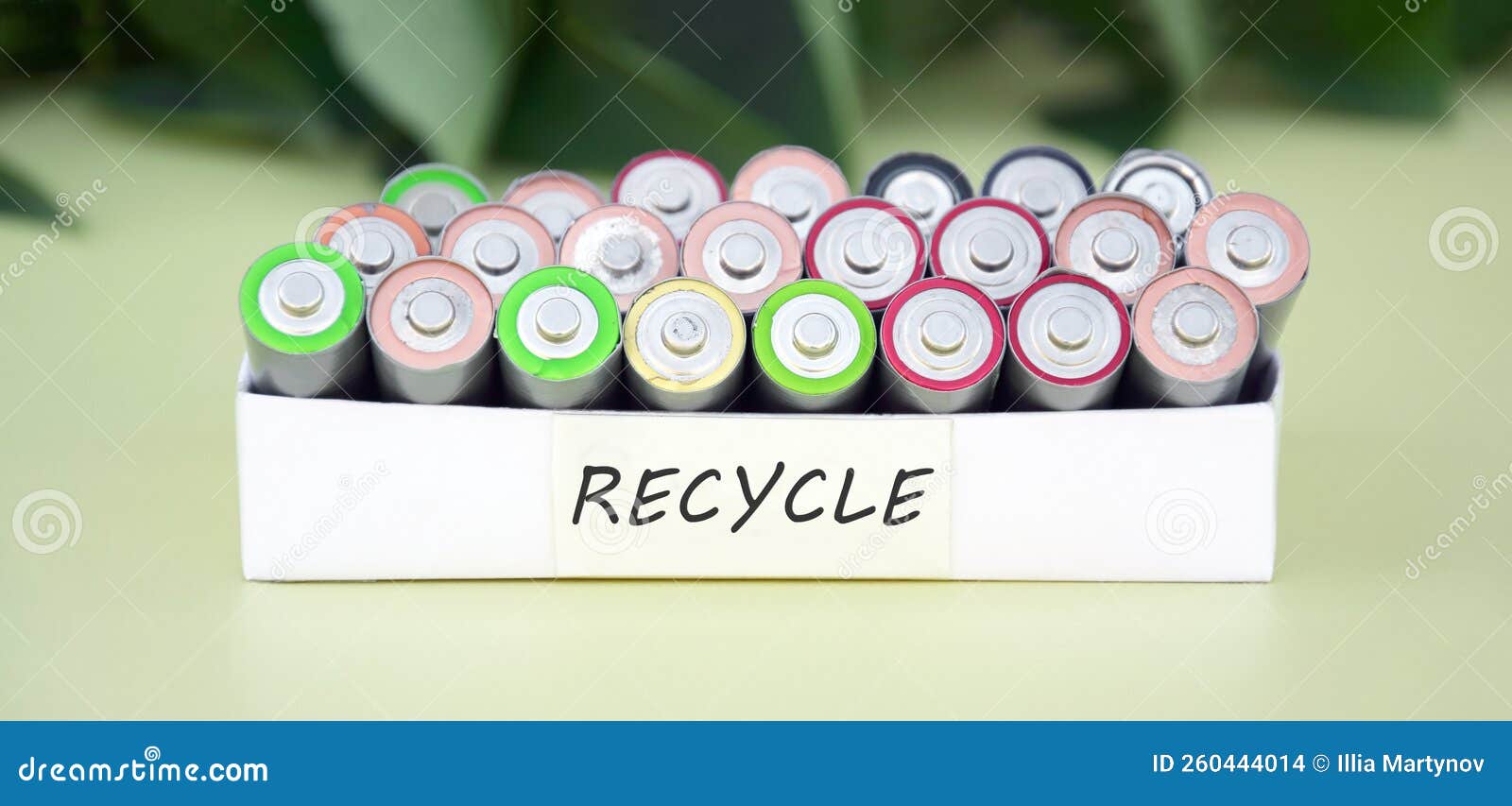 Used AA Batteries and Proper Disposal of Environmentally and Soil Toxic