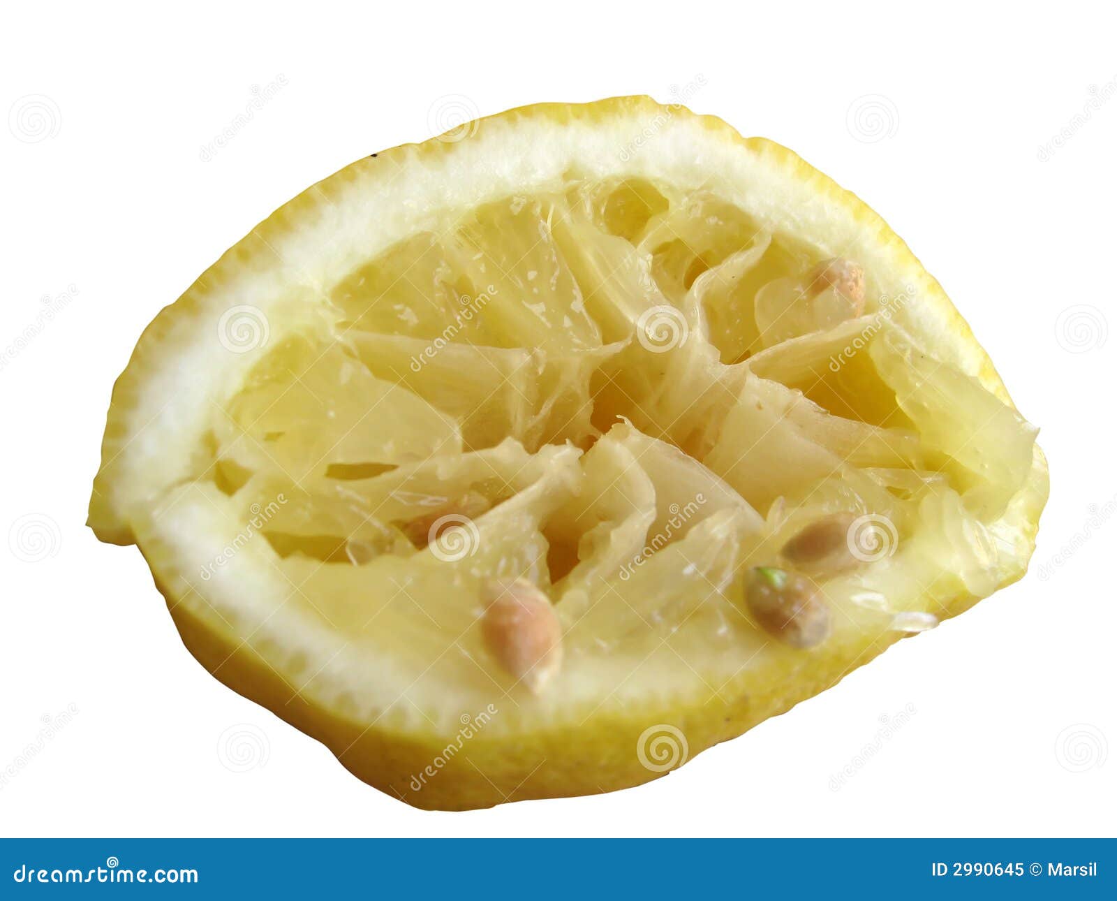 Used lemon stock image. Image of juice, lemon, used, seed 2990645