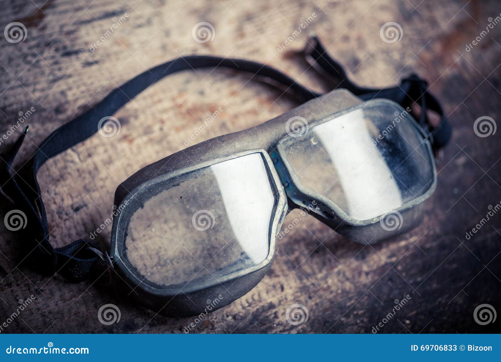 Used old goggles stock image. Image of retro, aviation 69706833