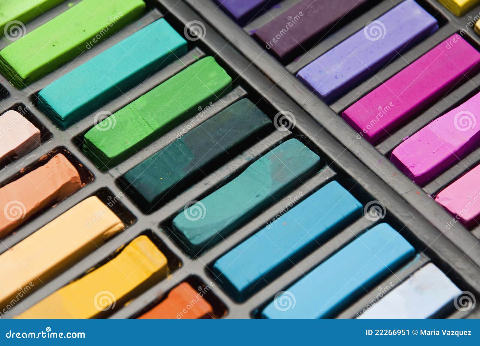 Used pastels stock image. Image of background, abstract 22266951