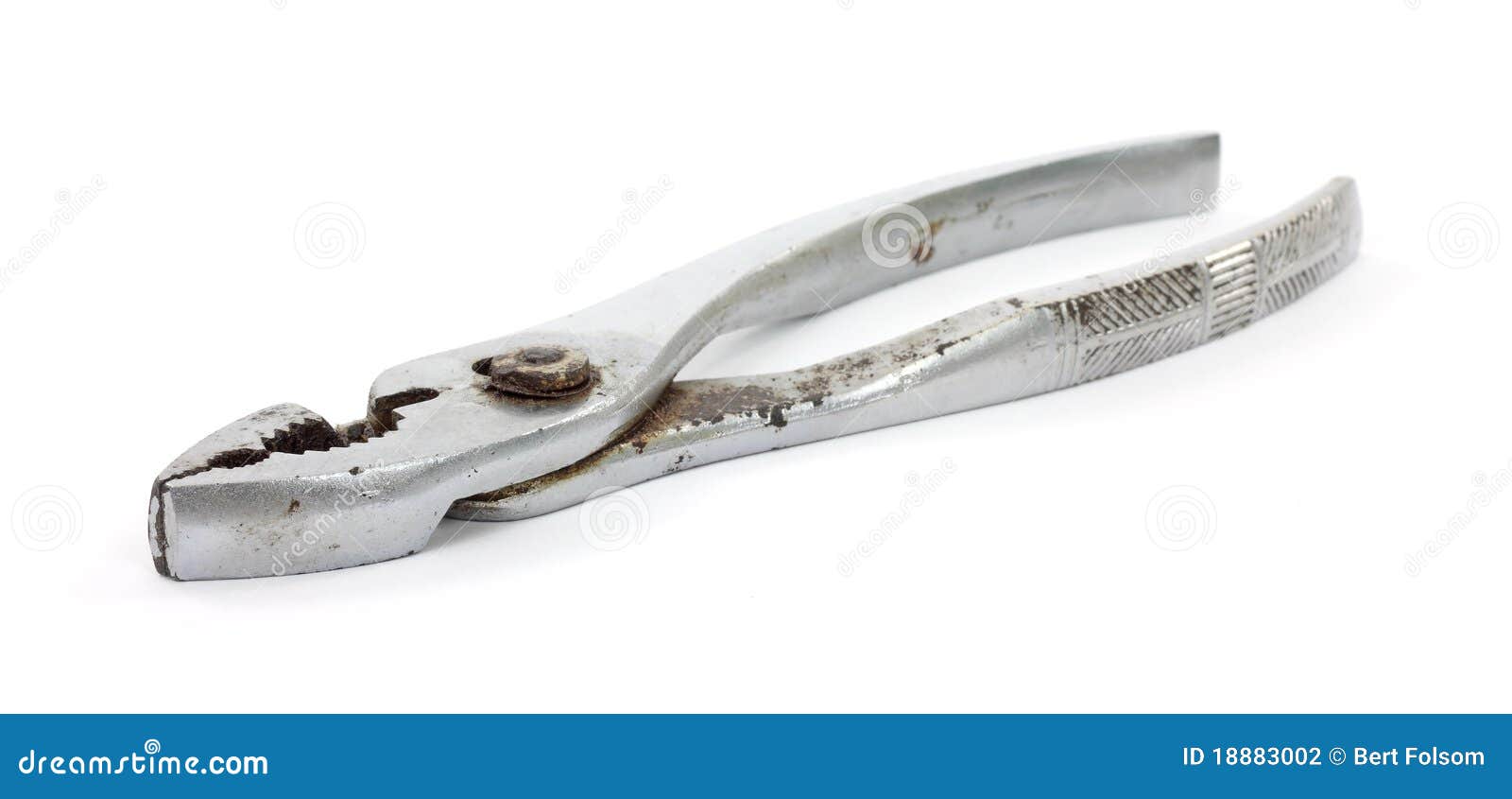Used pliers stock photo. Image of white, multiple, steel 18883002