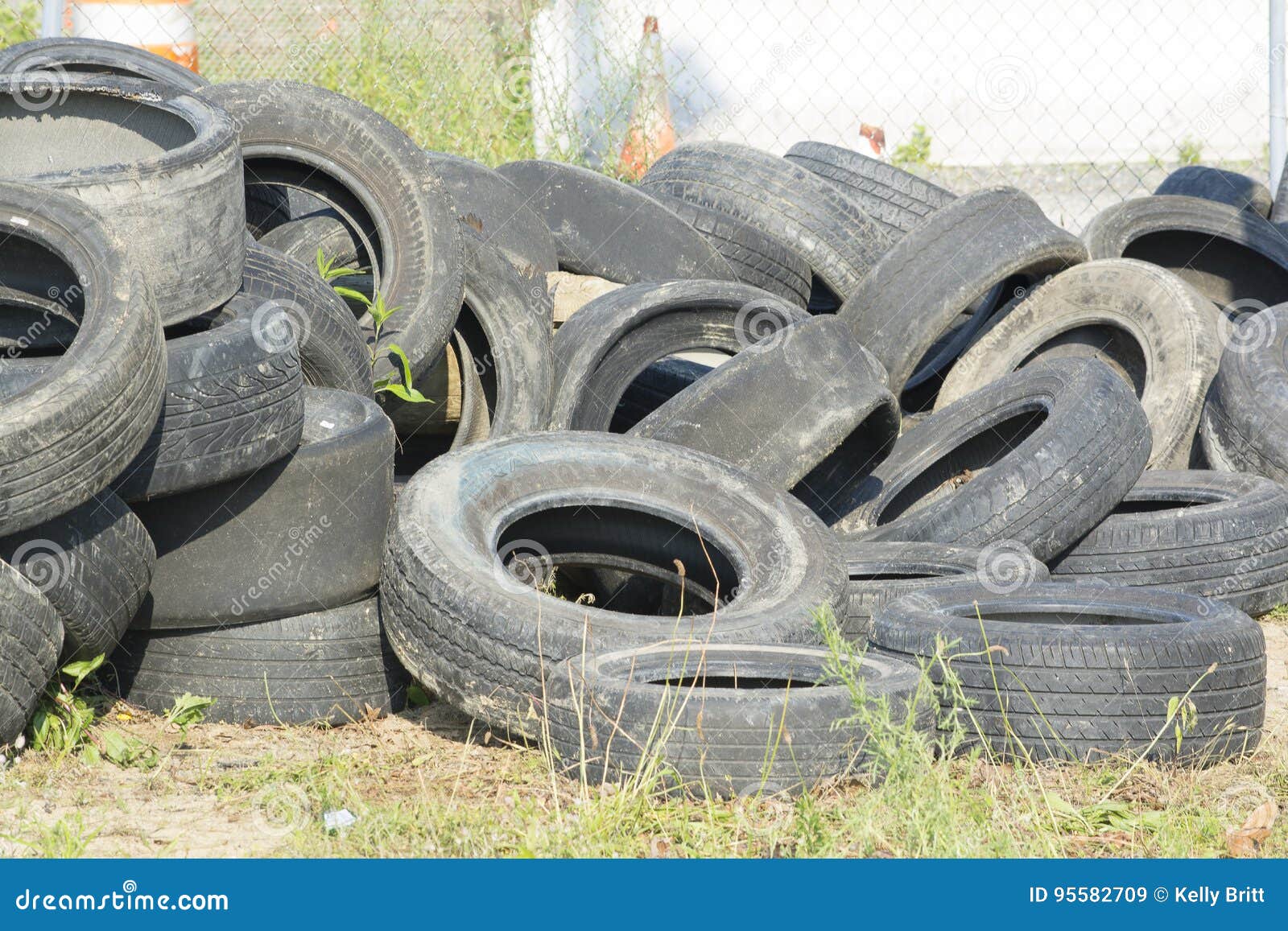 Used racing tires stock image. Image of short, speedway 95582709