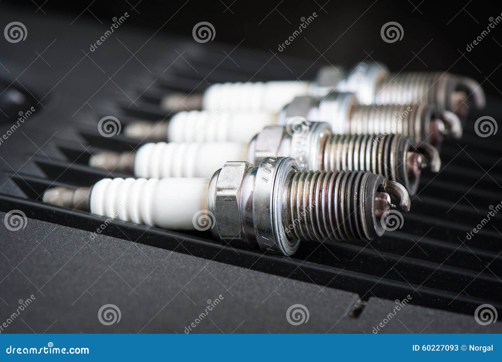 Used spark plugs stock image. Image of engine, plug, automobile 60227093