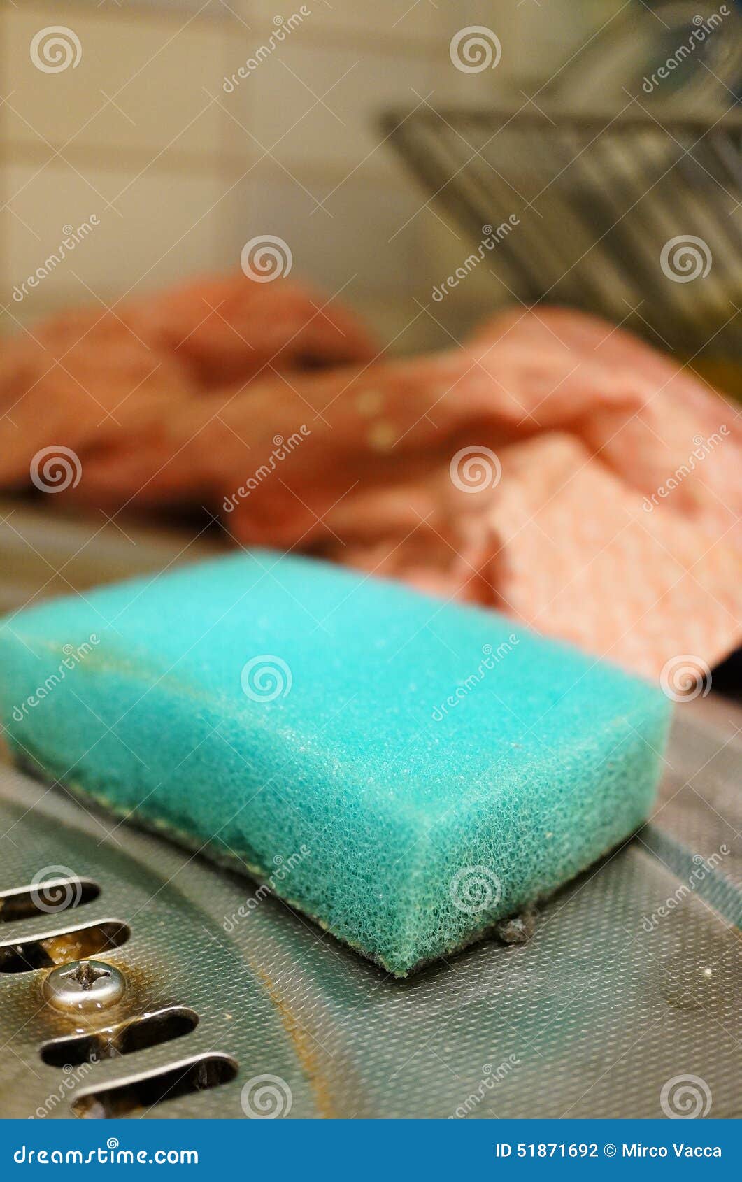 Used sponge stock photo. Image of kitchen, used, sponge 51871692