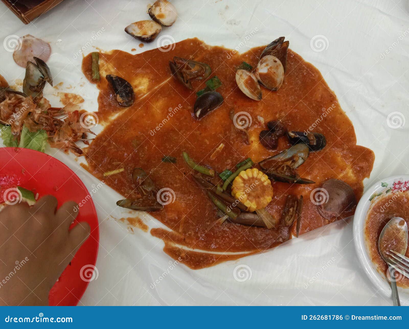 Used to eat clams stock photo. Image of vegetable, clams 262681786