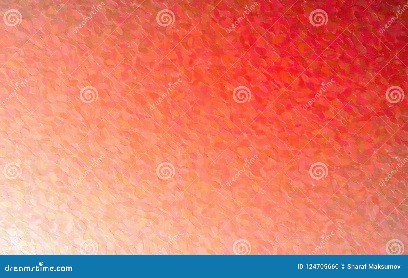 useful abstract  of orange pointillism with long dots paint. good background for your .