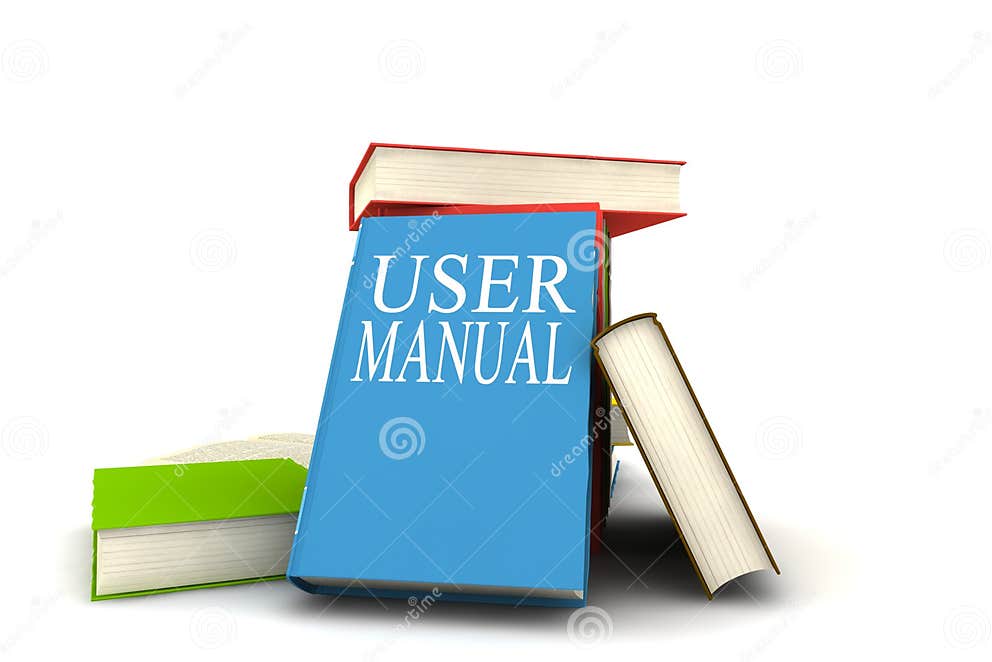 User manual books stock illustration. Illustration of culture 6555828