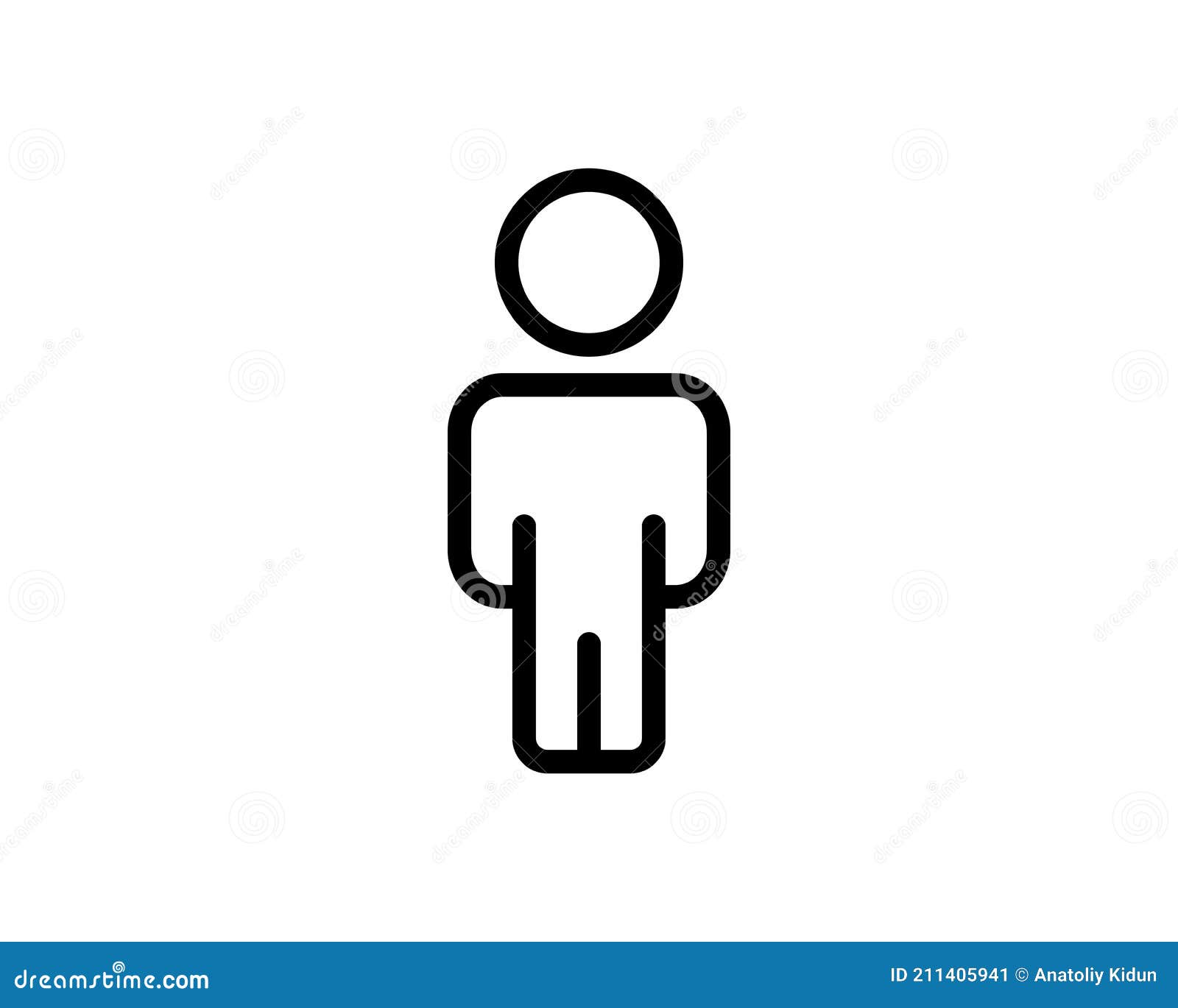 User sign icon person symbol human avatar Vector Image