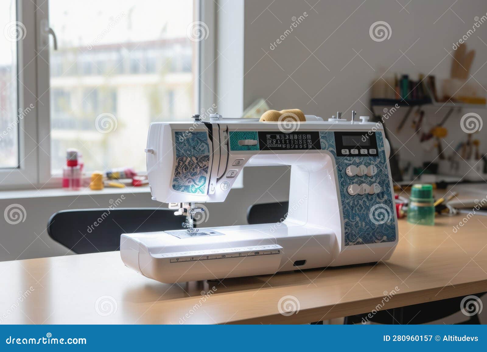 User Testing New Sewing Machine with Variety of Fabrics and Stitches