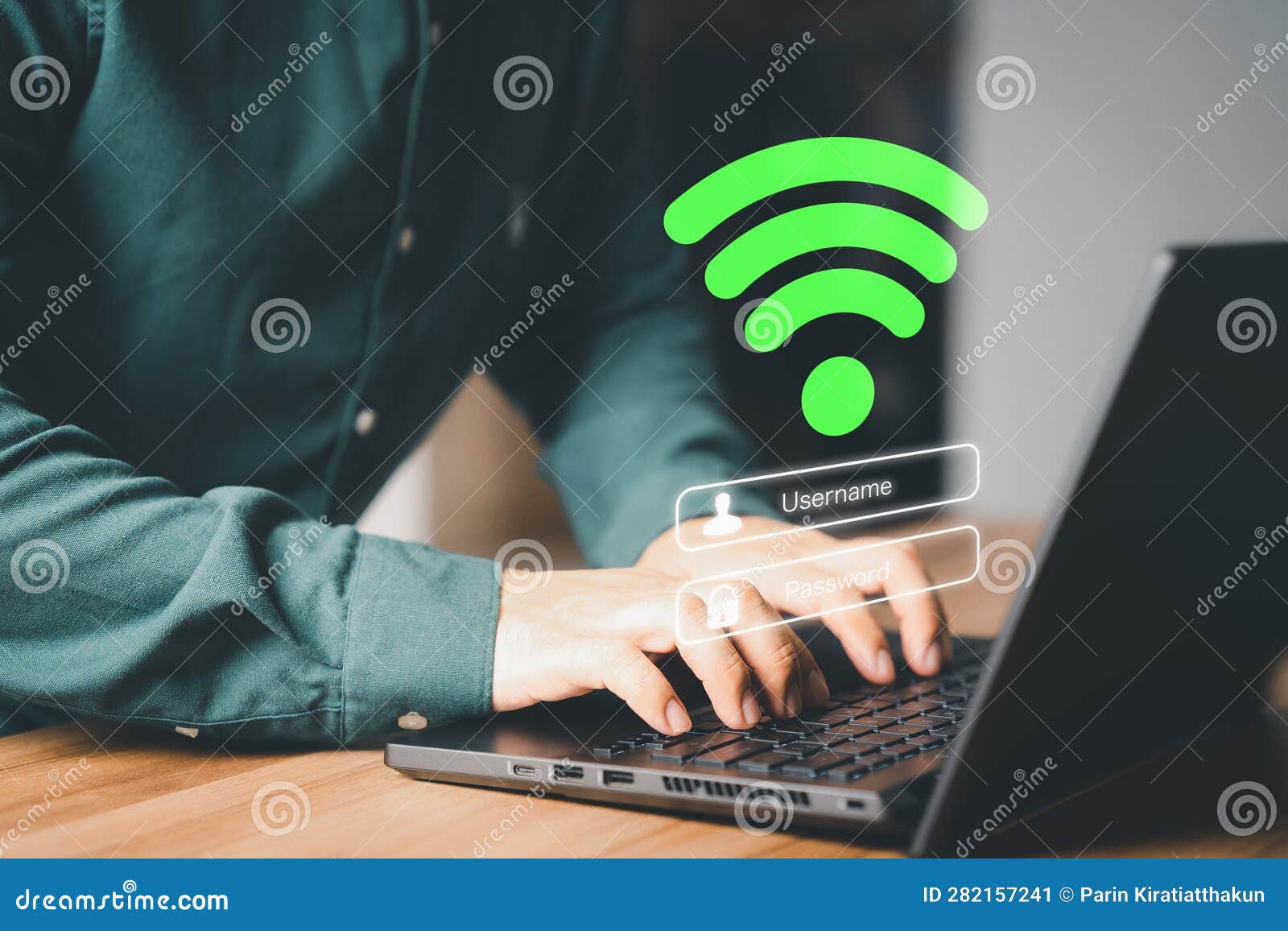 User Using a Computer Laptop To Connect To Wifi but Wifi Not Connected