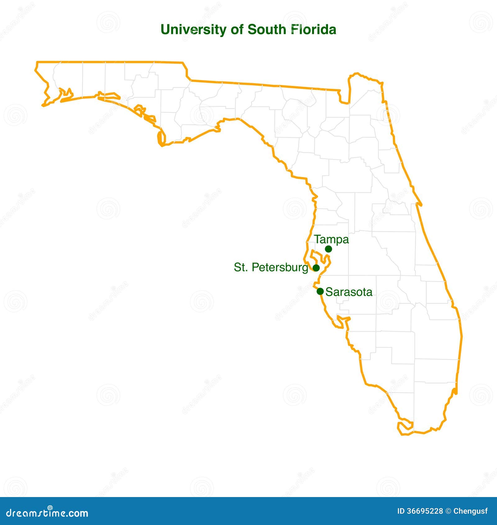 Map Of University Of South Florida