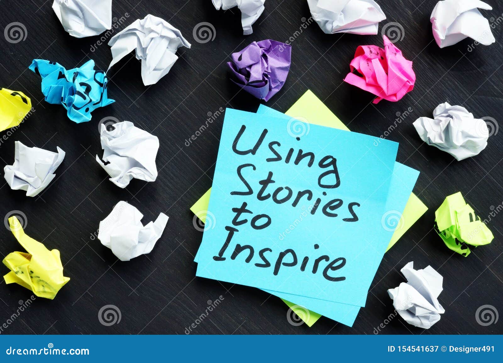 using stories to inspire. influence of storytelling