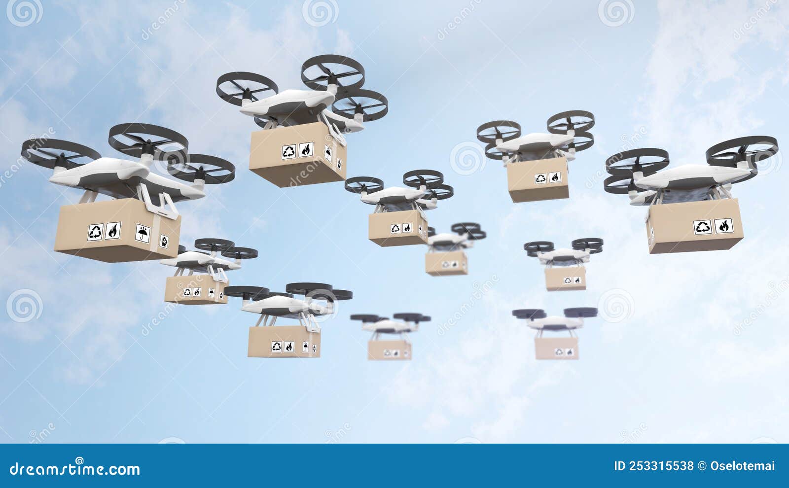 Using Technology To Control Long Distance Transport Drones, Remote Land Transport Drones, Air
