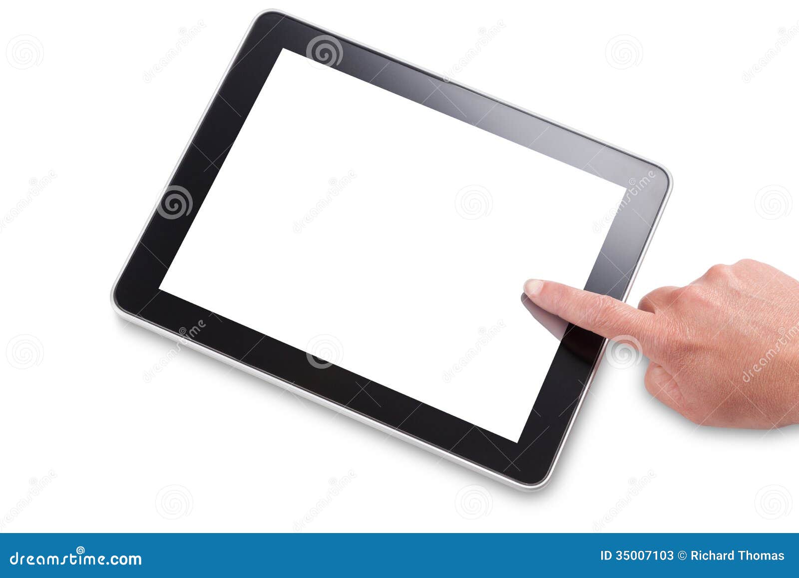 Using a touchscreen tablet stock image. Image of Using a touchscreen tablet stock image. Image of