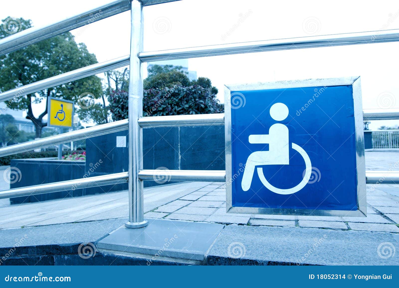 Using wheelchair ramp stock photo. Image of people, barrier 18052314