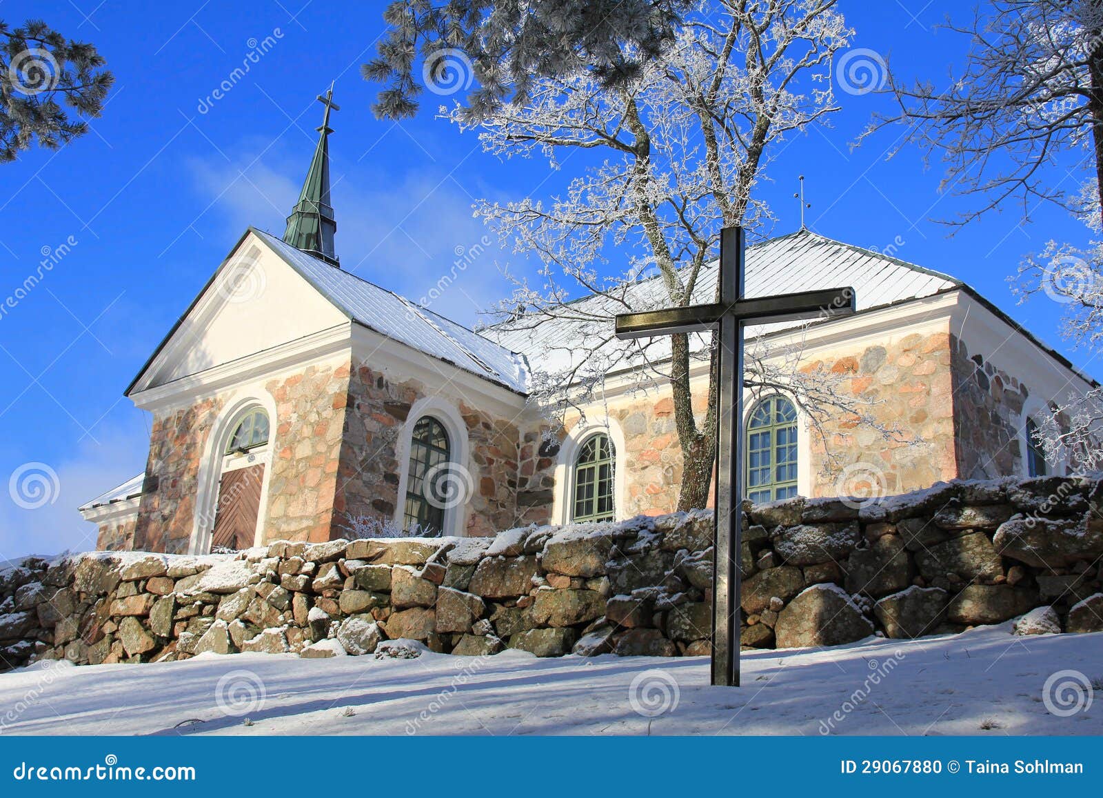 uskela church in salo, finland