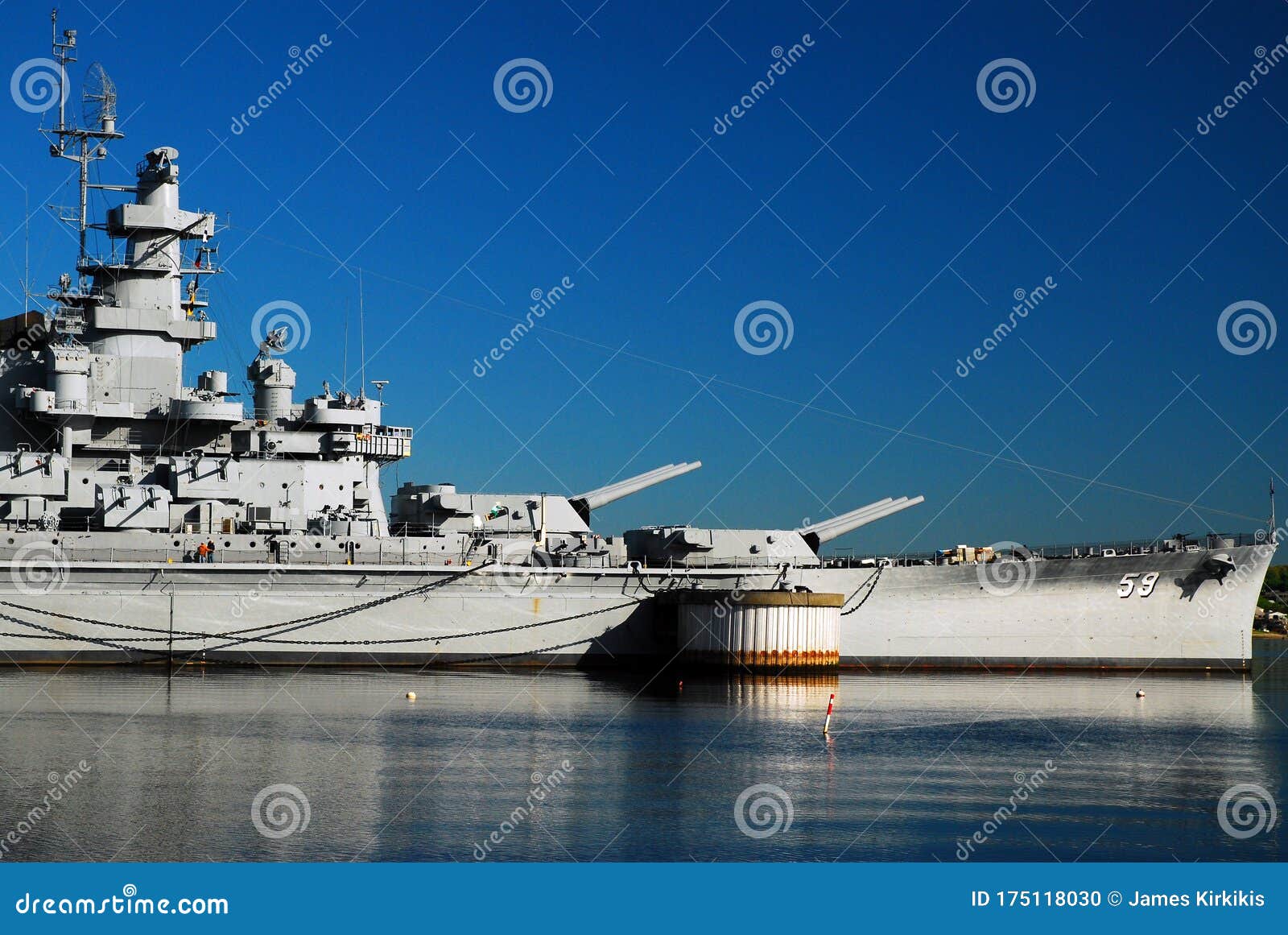 Fall River, Massachusetts. A Replica Of The Marine Corps War II