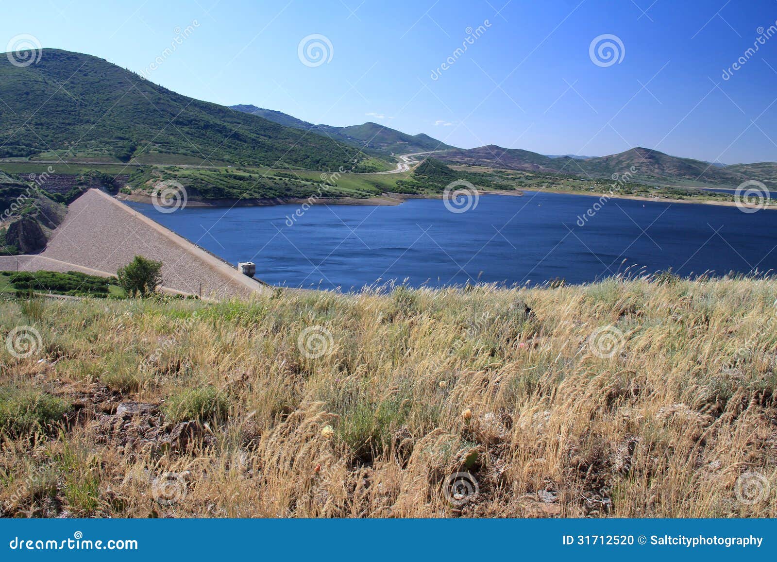 Utah Jordanelle Reservoir stock photo. Image of reservoir 31712520