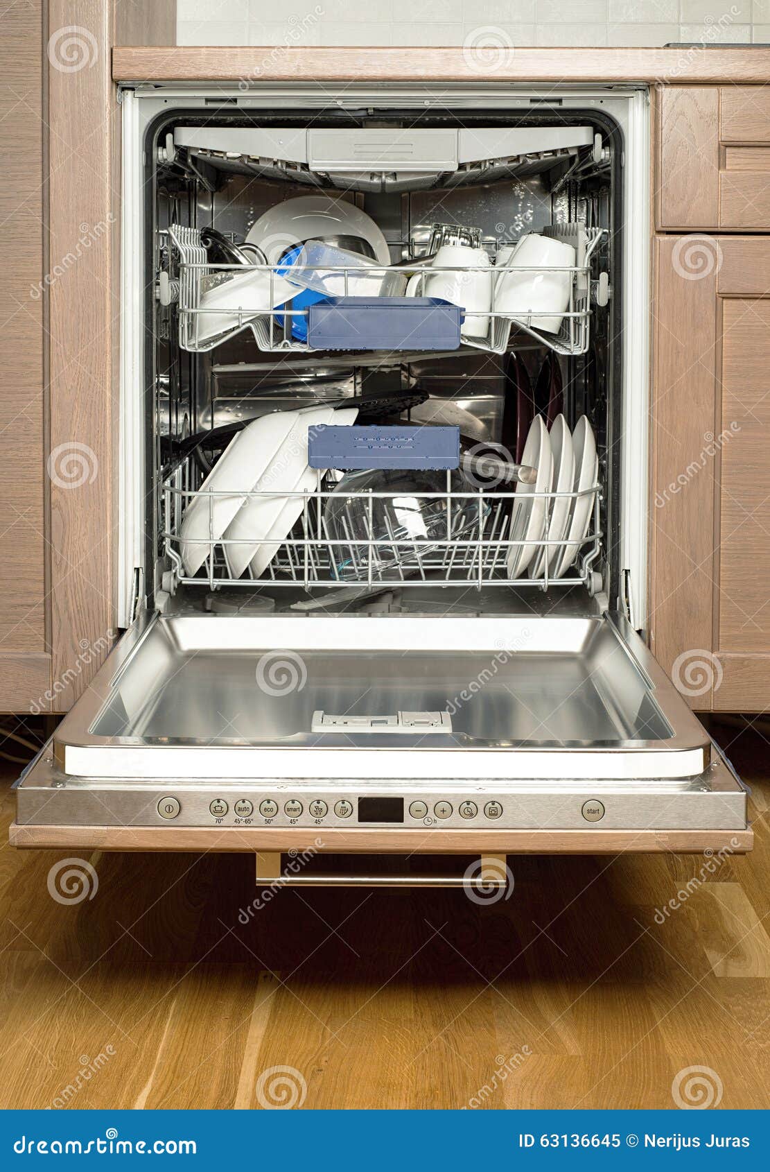 utensils in dishwasher