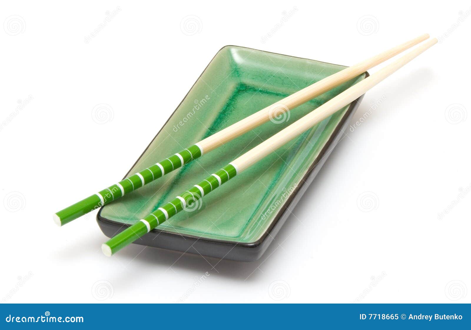 Utensils for a Japanese Sushi Stock Image Image of green, japan 7718665