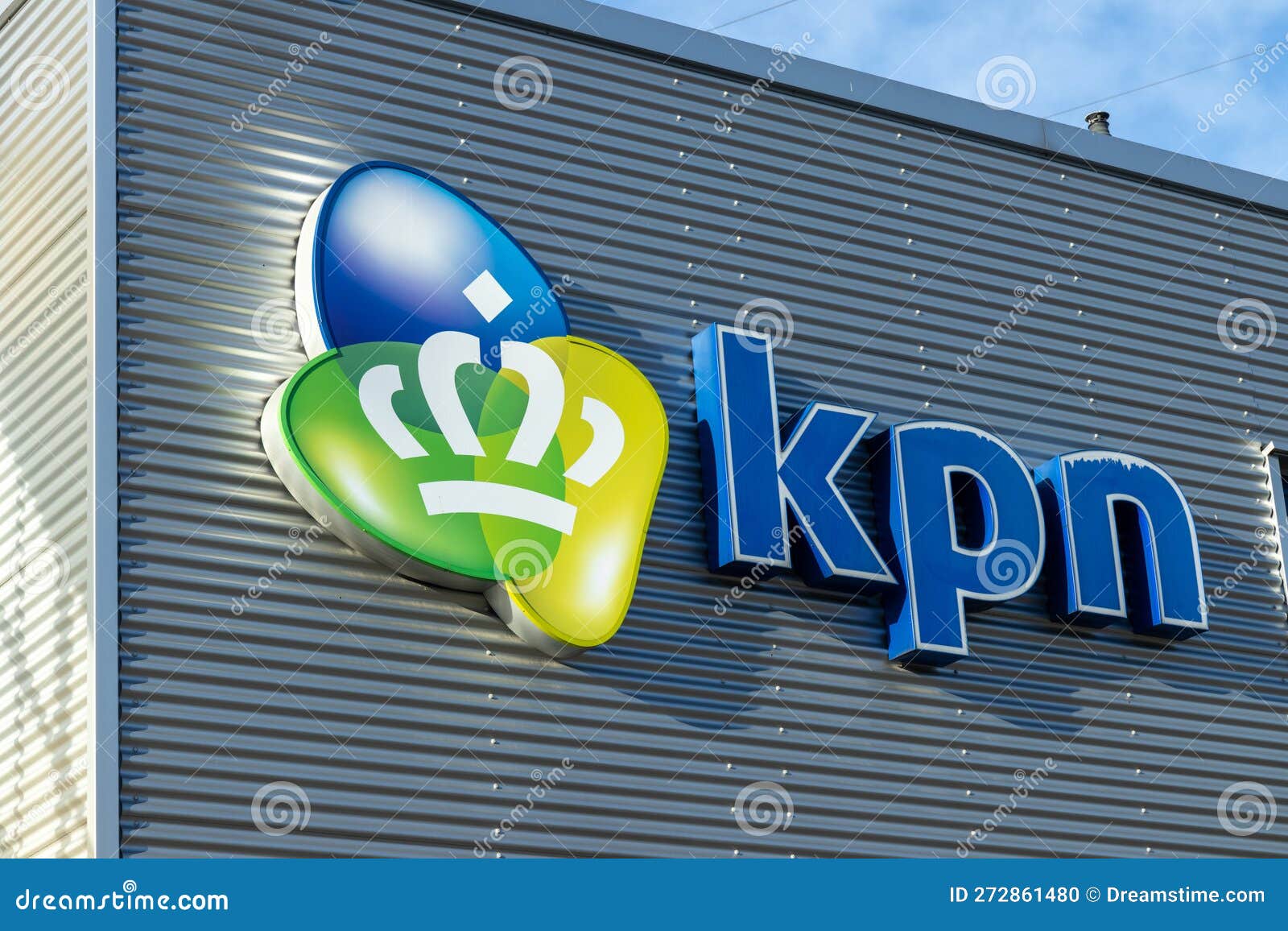 Kpn Picture In Picture KPN Store Front Entrance Logo, Editorial Image - Image of front