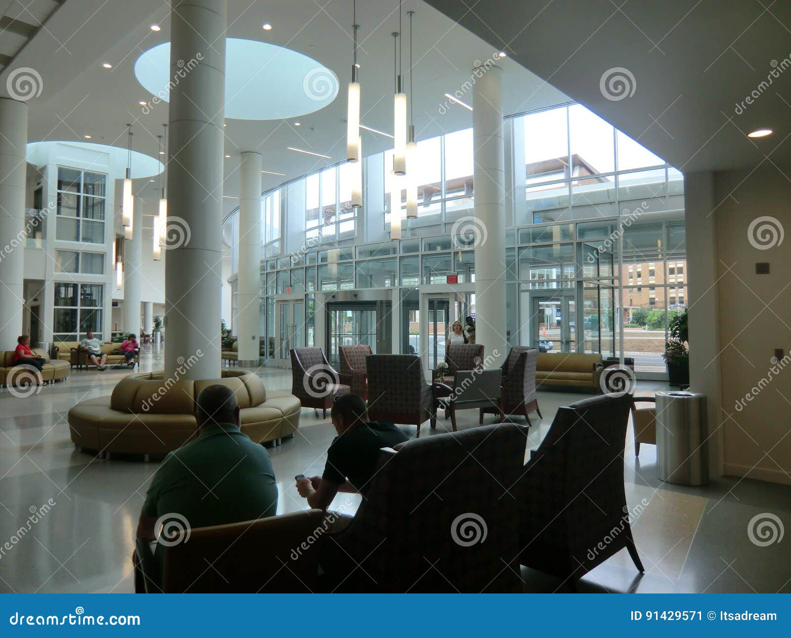 UVA Hospital Reception And Waiting Area Editorial Photo CartoonDealer