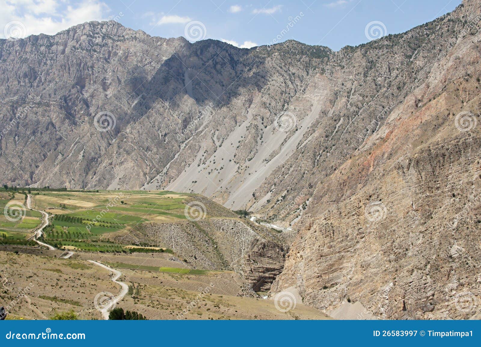 uzbek enclave near mountaineering camp dugoba
