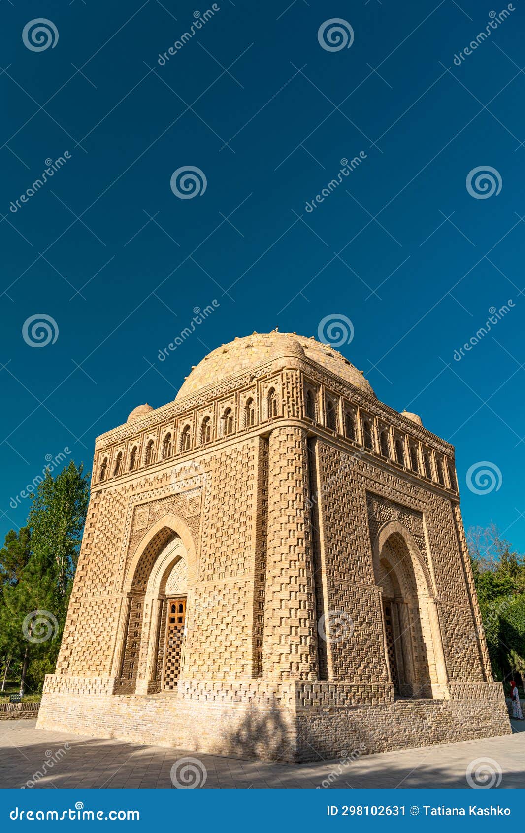 uzbekistan, bukhara, the mausoleum of ismmoil samoniy