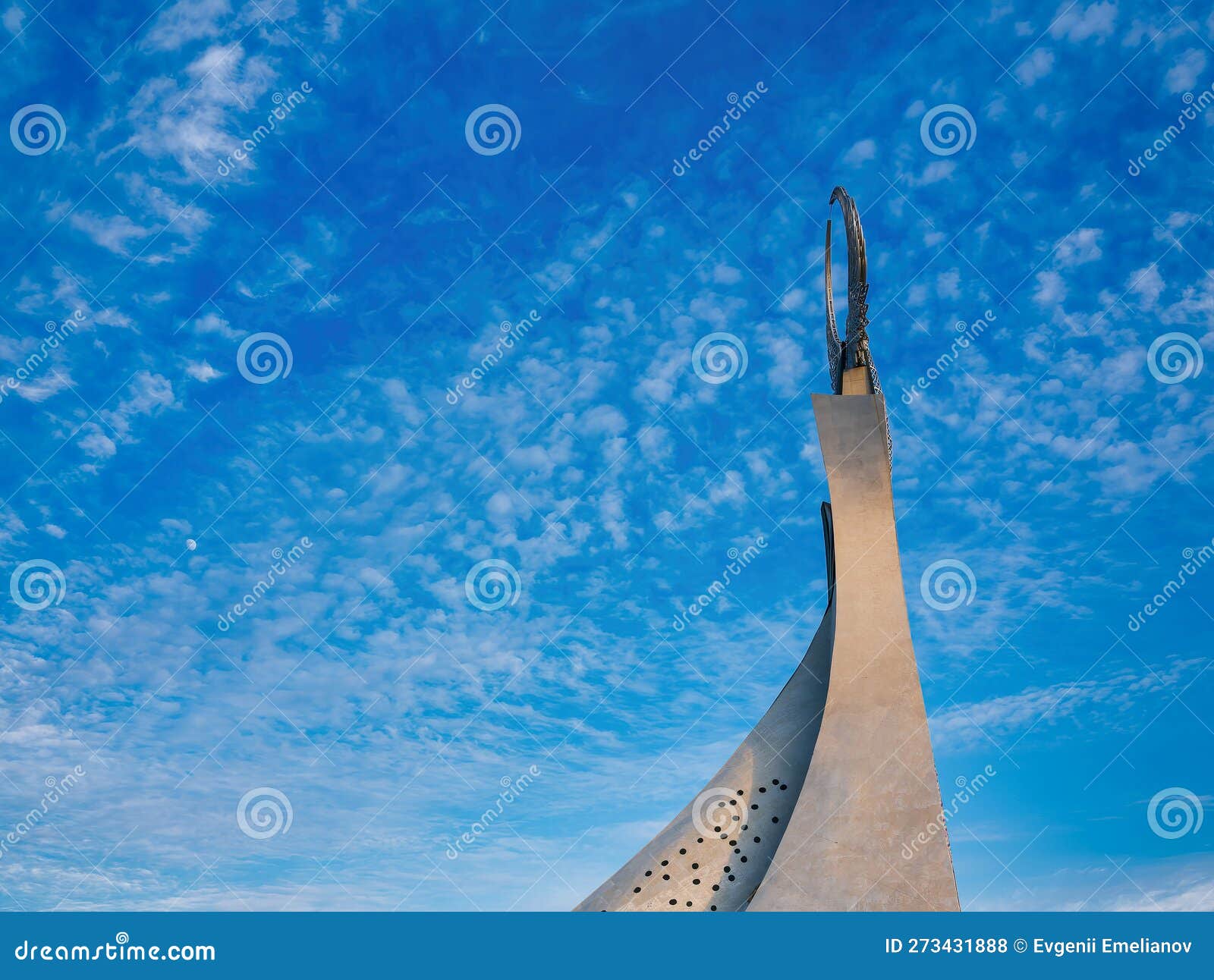uzbekistan, tashkent - january 4, 2023: monument of independence in the form of a stele with a humo bird in the new