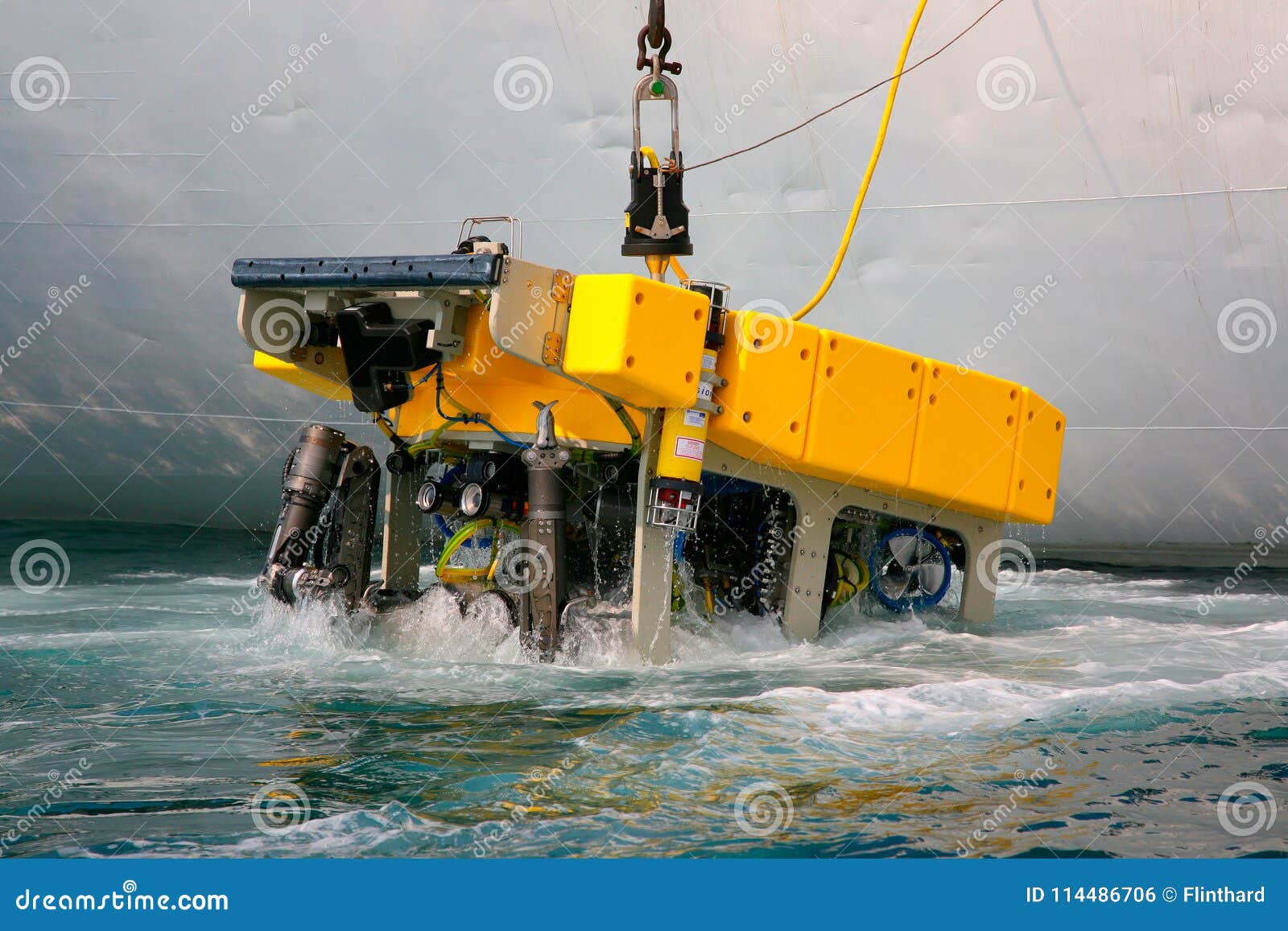 Véhicule Sous-marin Télécommandé ROV Photo stock - Image du