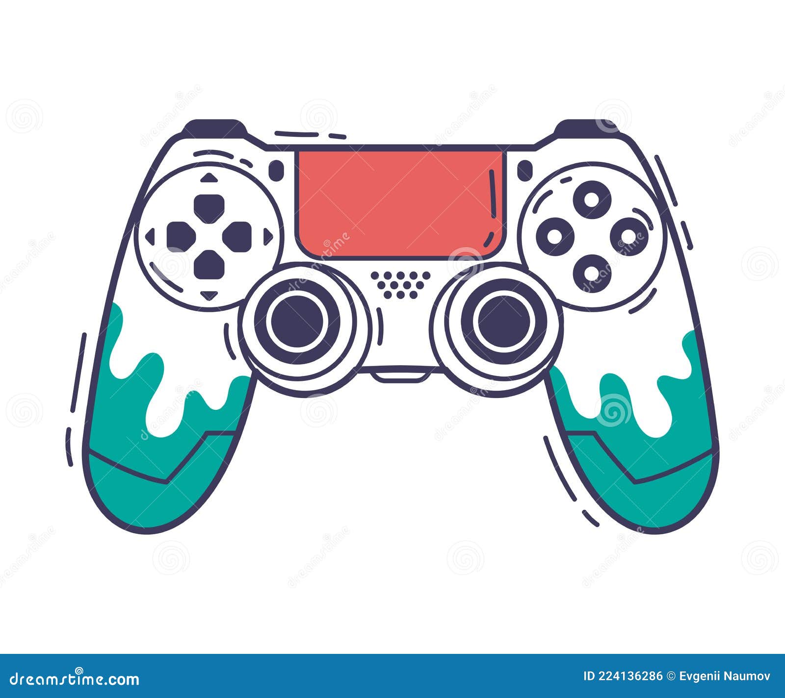 ícones De Jogos. Dispositivos Eletrônicos De Desenho Animado. Computadores  Isolados E Controladora Moderna De Joystick De Gamepad Ilustração do Vetor  - Ilustração de jogador, rede: 206313332