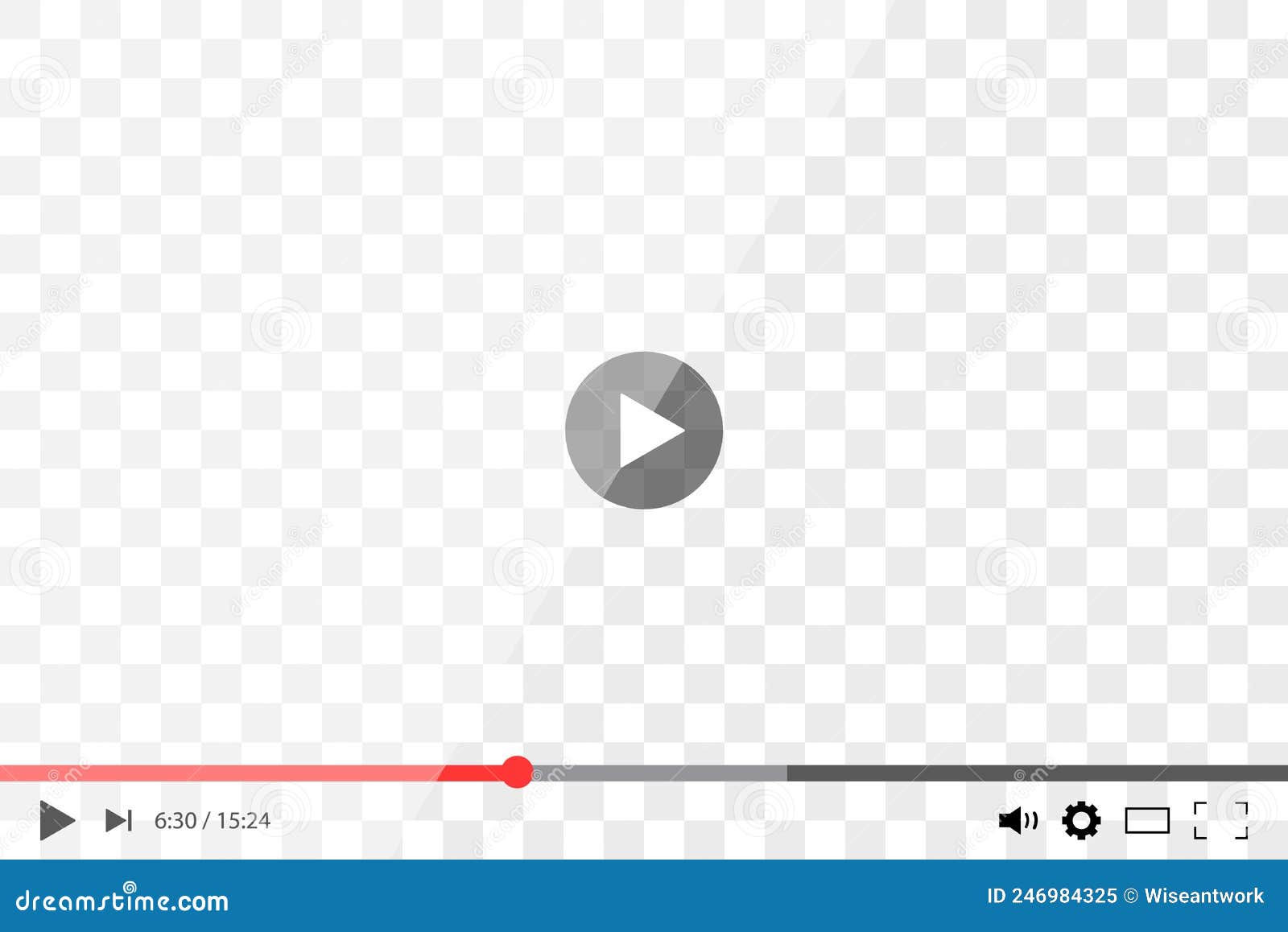Botões De Música E Vetor De Fundo Transparente Do Player PNG