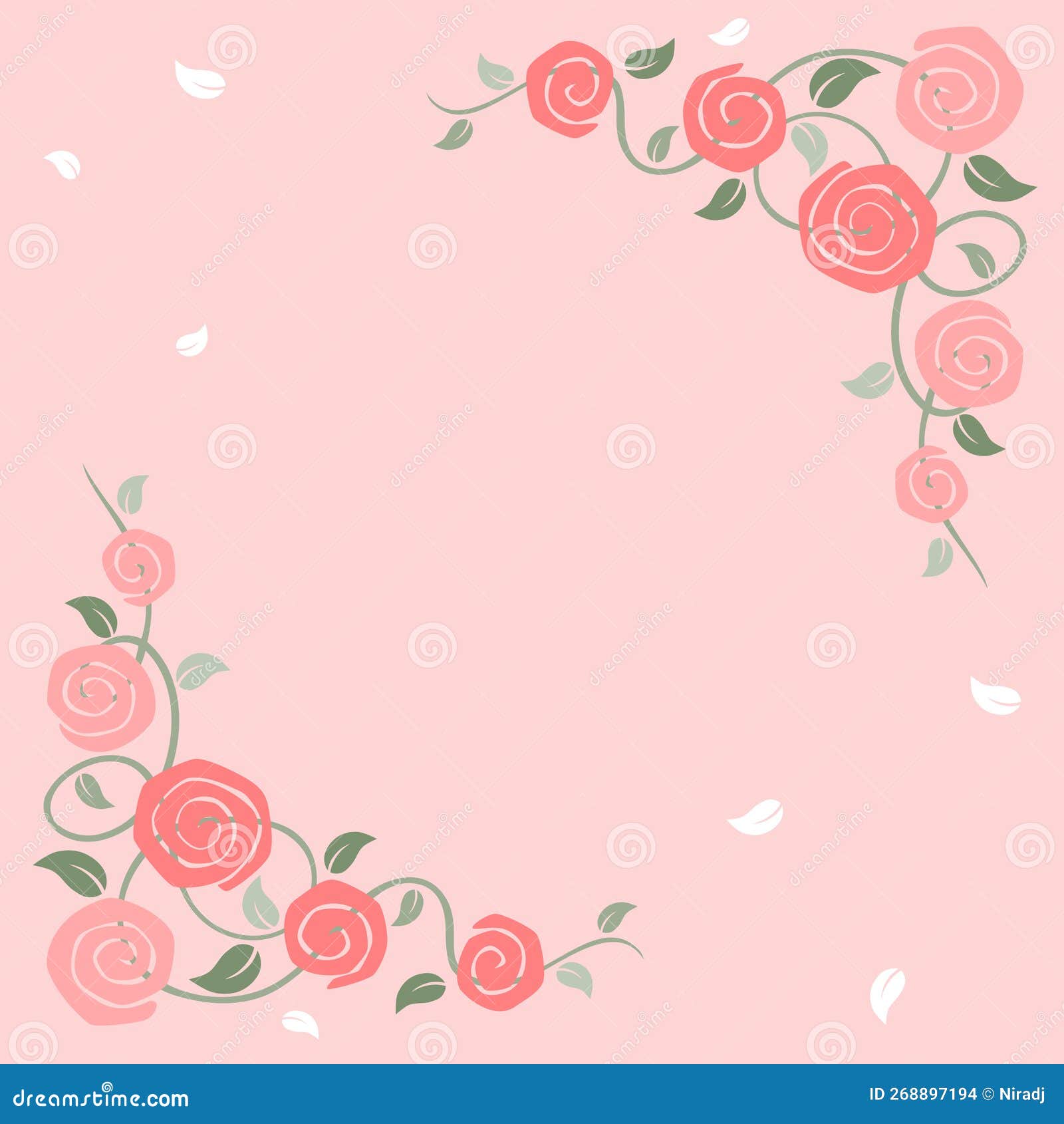 Rose Corner Stock Illustrations – 8,874 Rose Corner Stock Illustrations,  Vectors & Clipart - Dreamstime