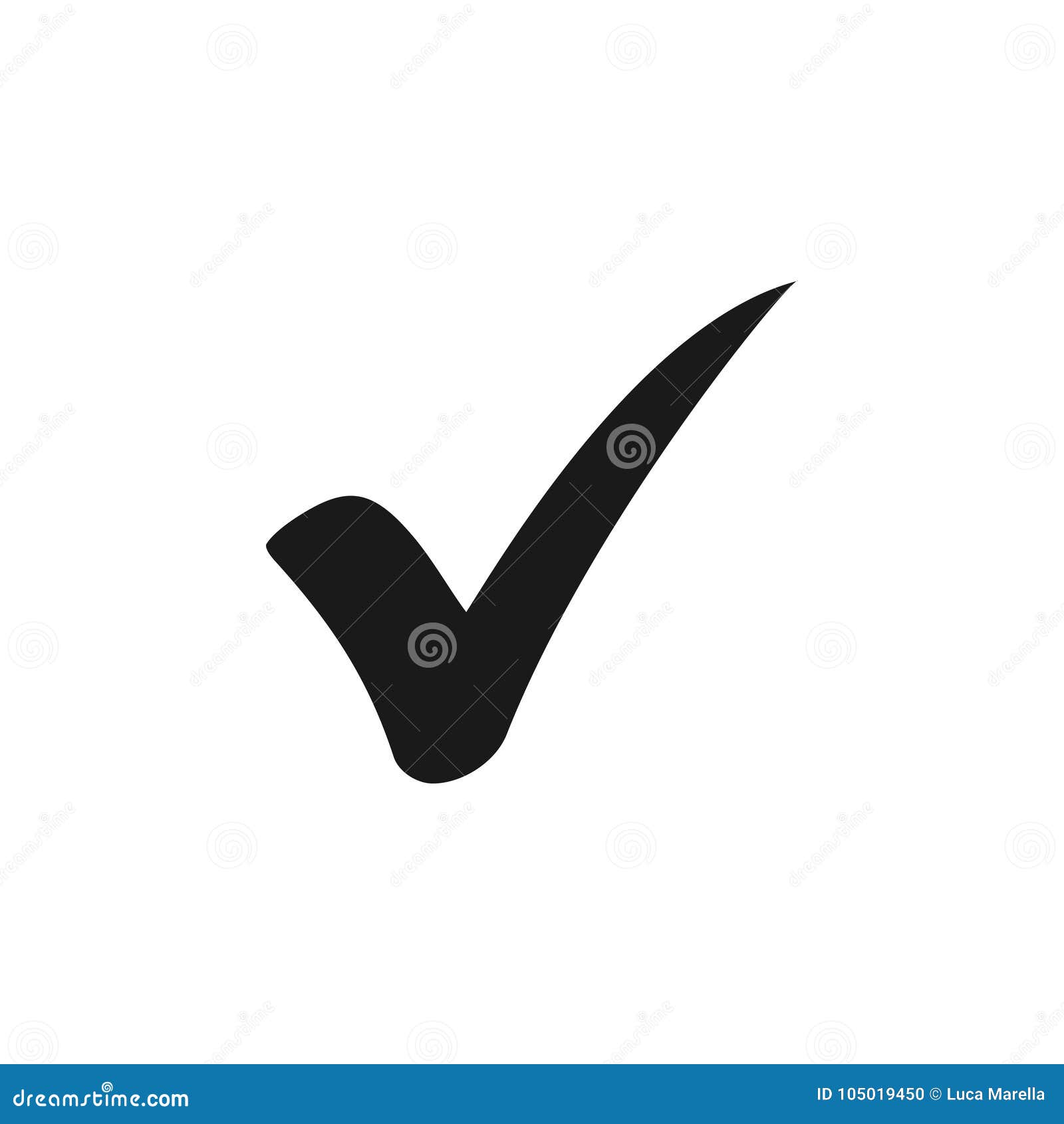 V sign isolated - PNG stock photo. Illustration of checkmark - 105019450