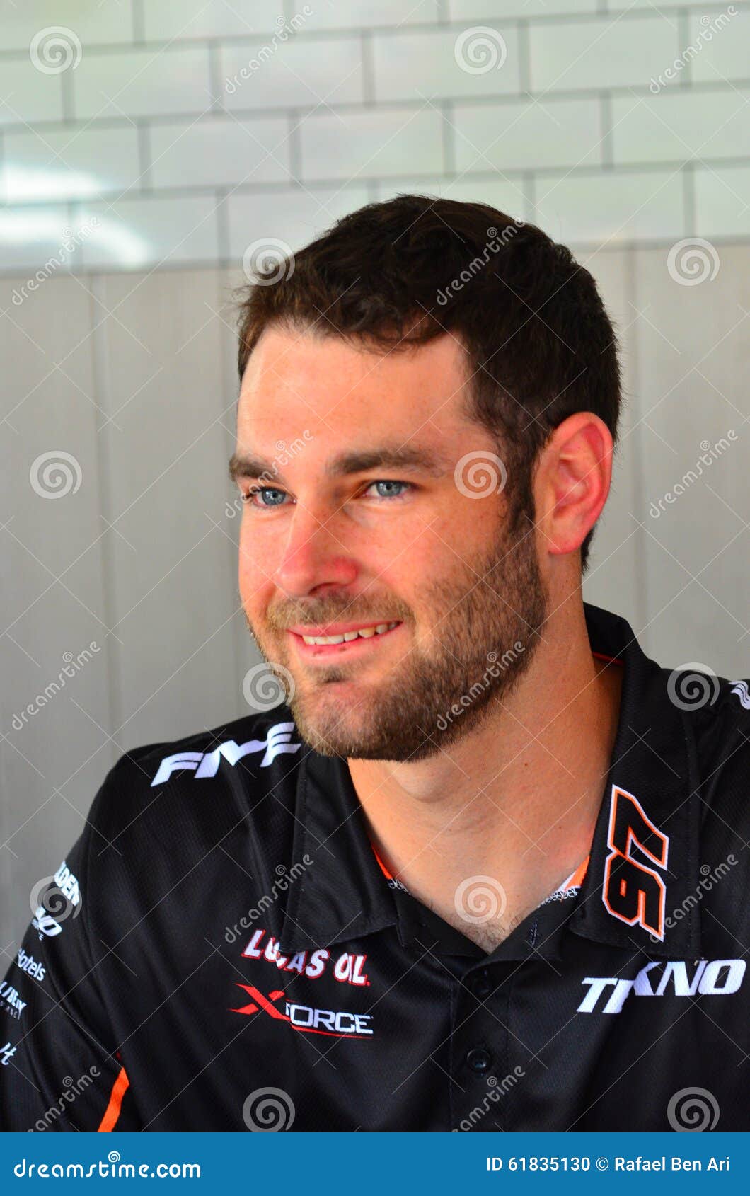 V8 Supercars champion drivers meet Motorsport fans in Auckland,. AUCKLAND - NOV 05 2015:V8 Supercars champion driver Shane Van Gisbergen meet Motorsport fans in Auckland, New Zealand.