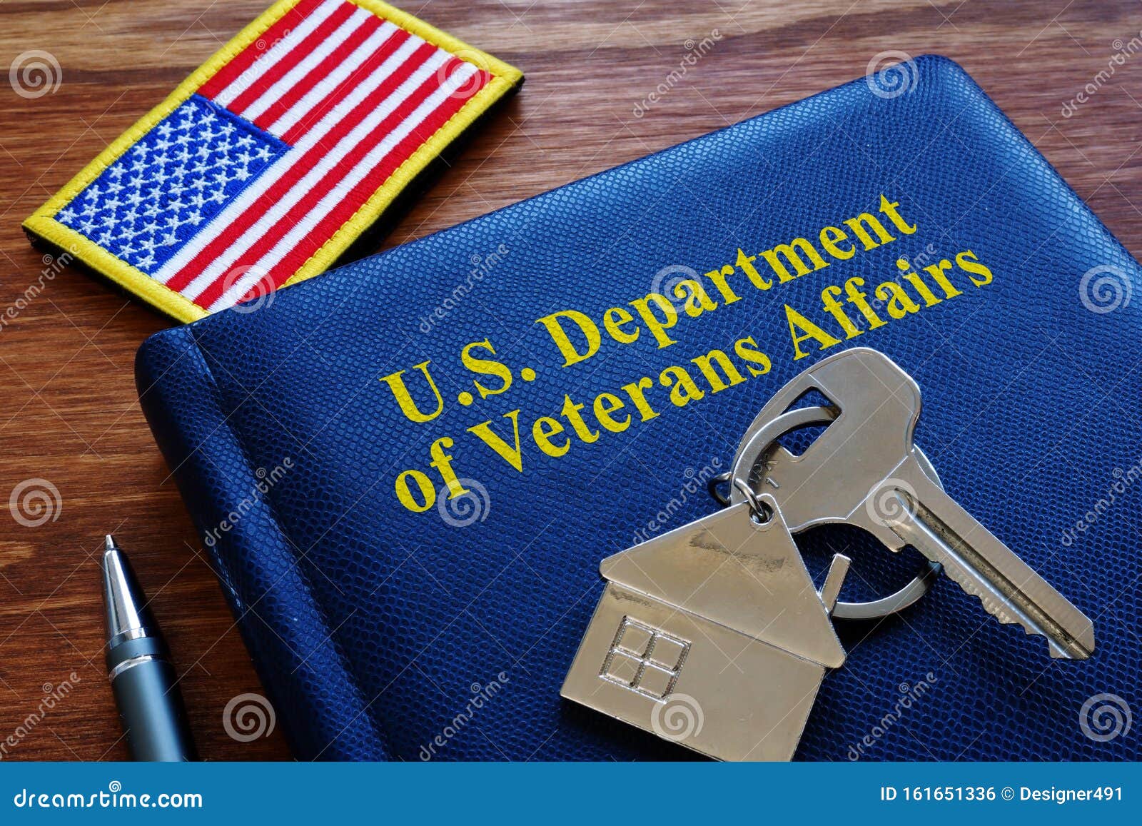 VA Loan US Department of Veterans Affairs Documents Stock Photo Image