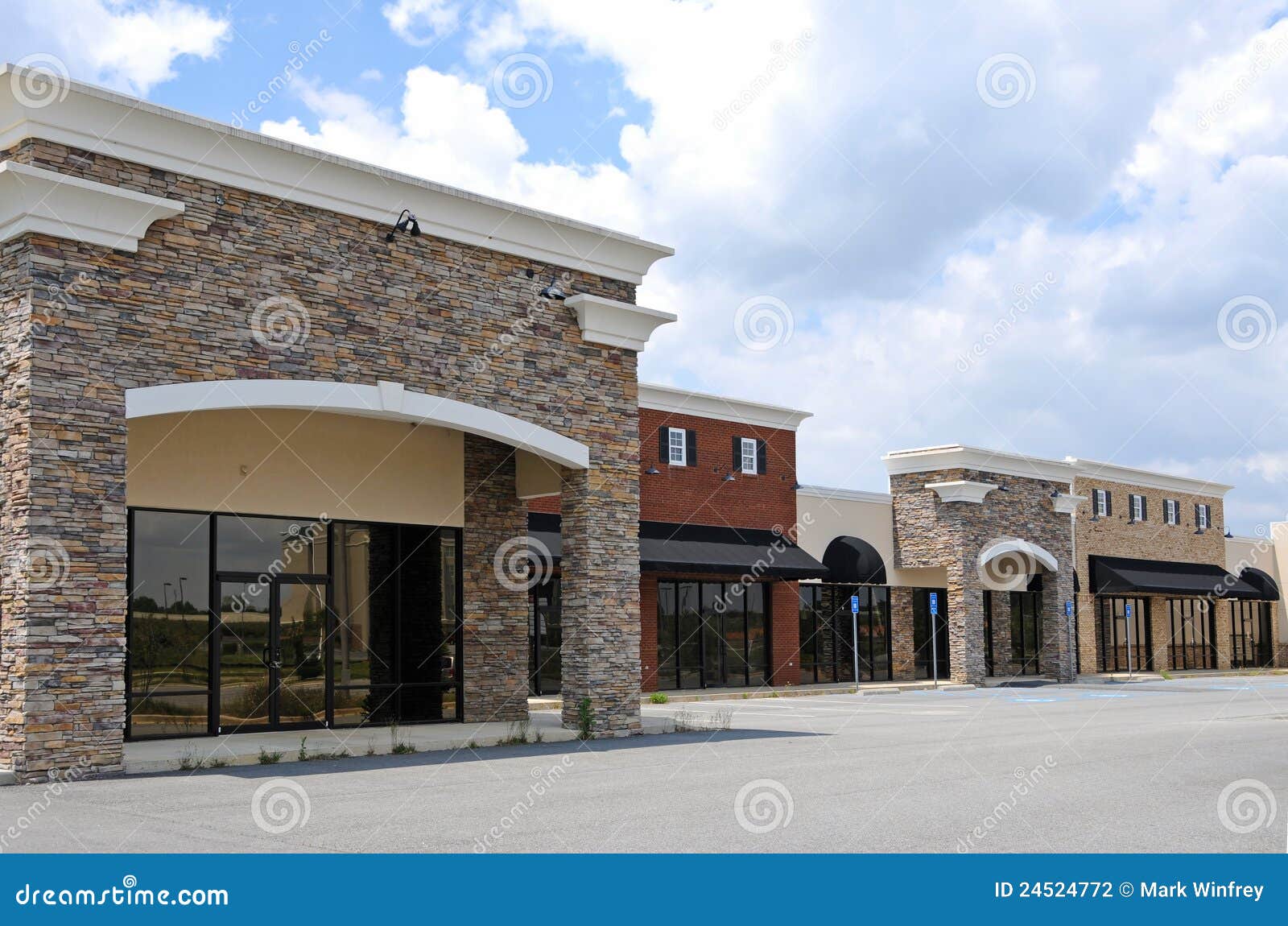 Vacant Commercial Property Stock Photography  Image 24524772
