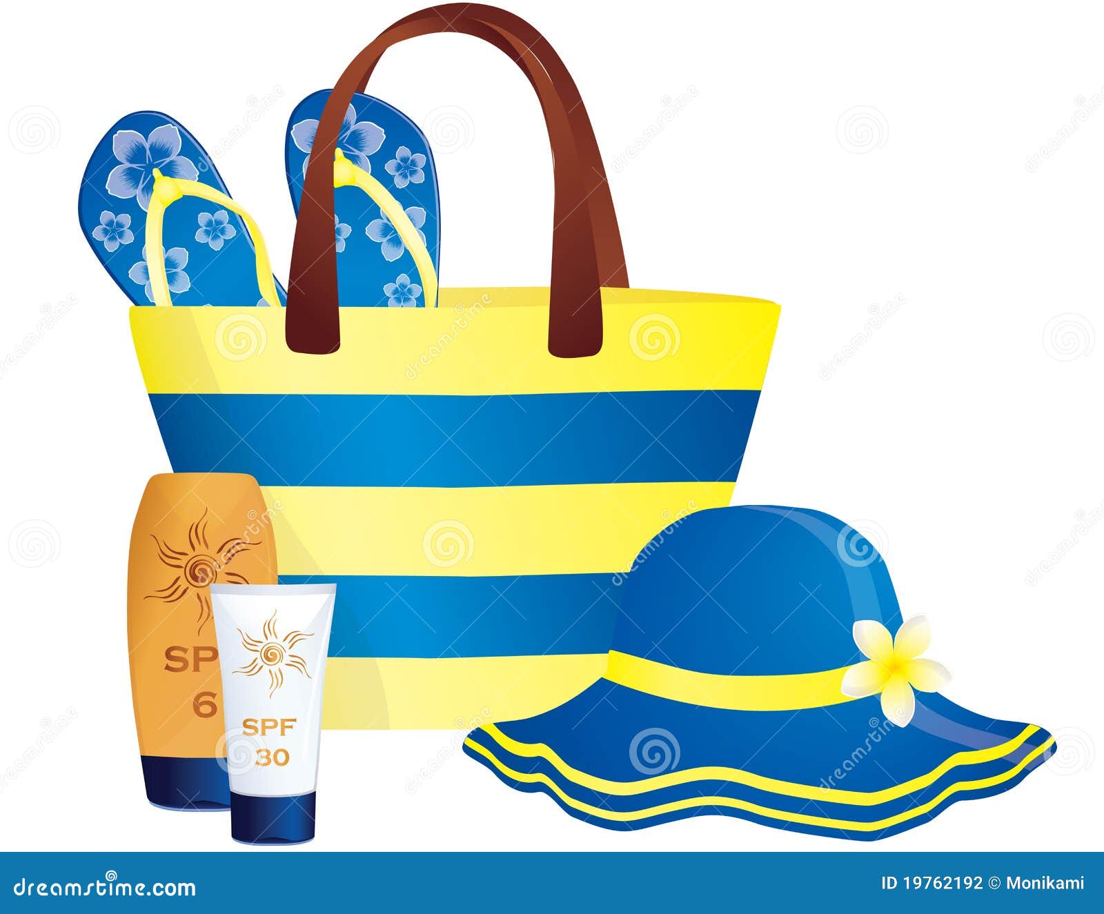 Vacation And Summer Items Stock Photography - Image: 19762192