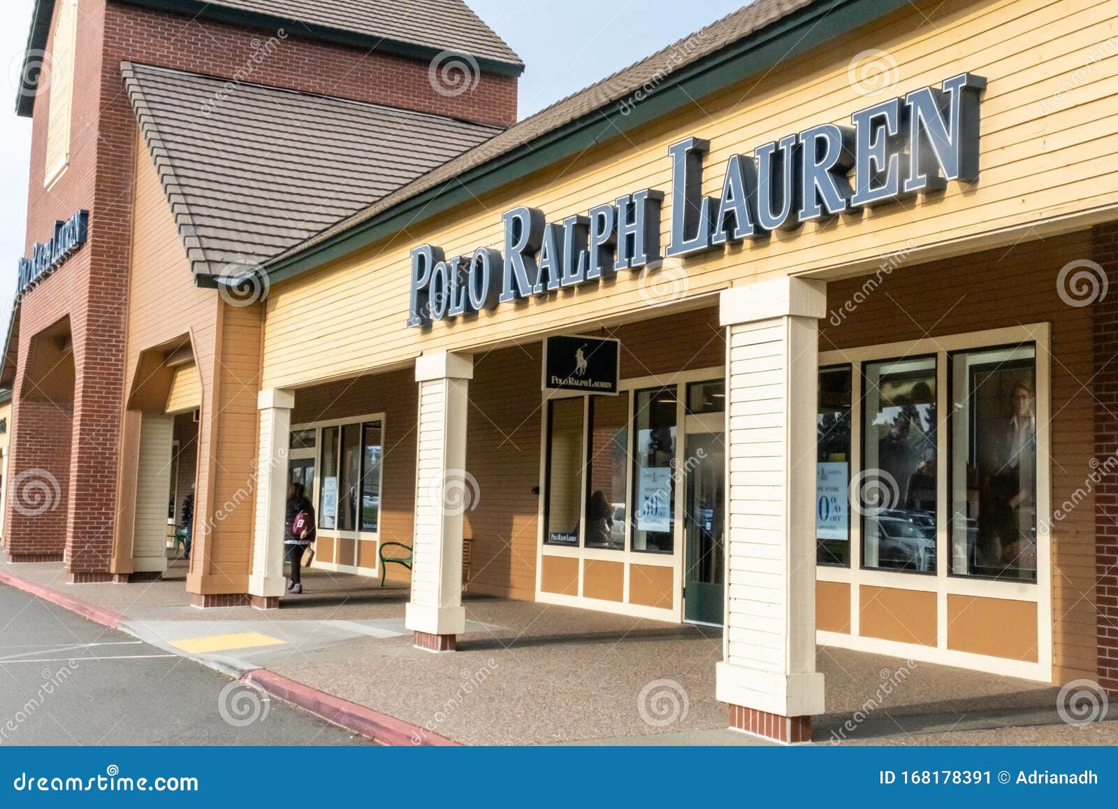 Vacaville Ca Usa Polo Ralph Lauren Factory Outlet Store Fabrikladen Voreingang 168178391 