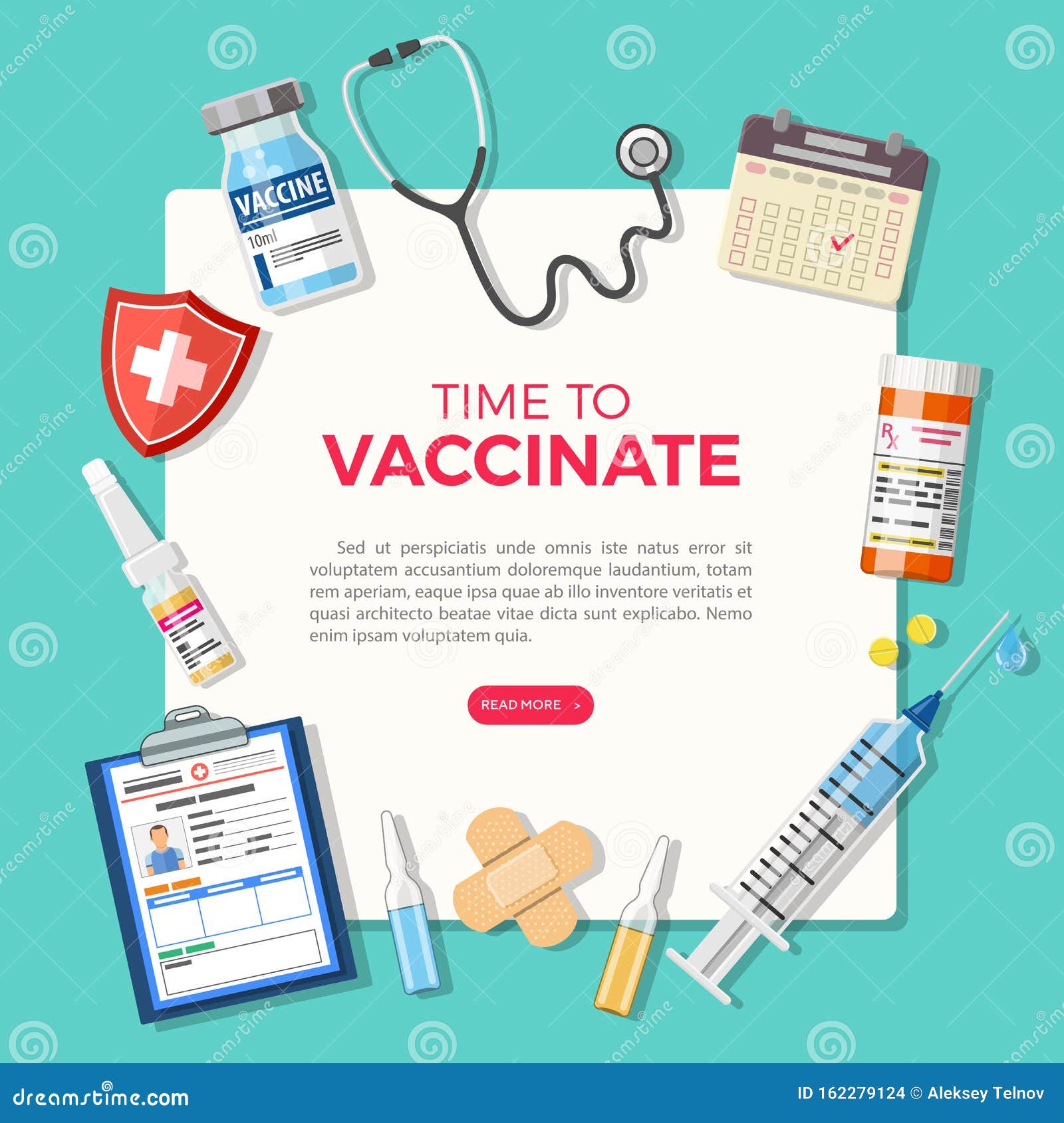 vaccination concept banner