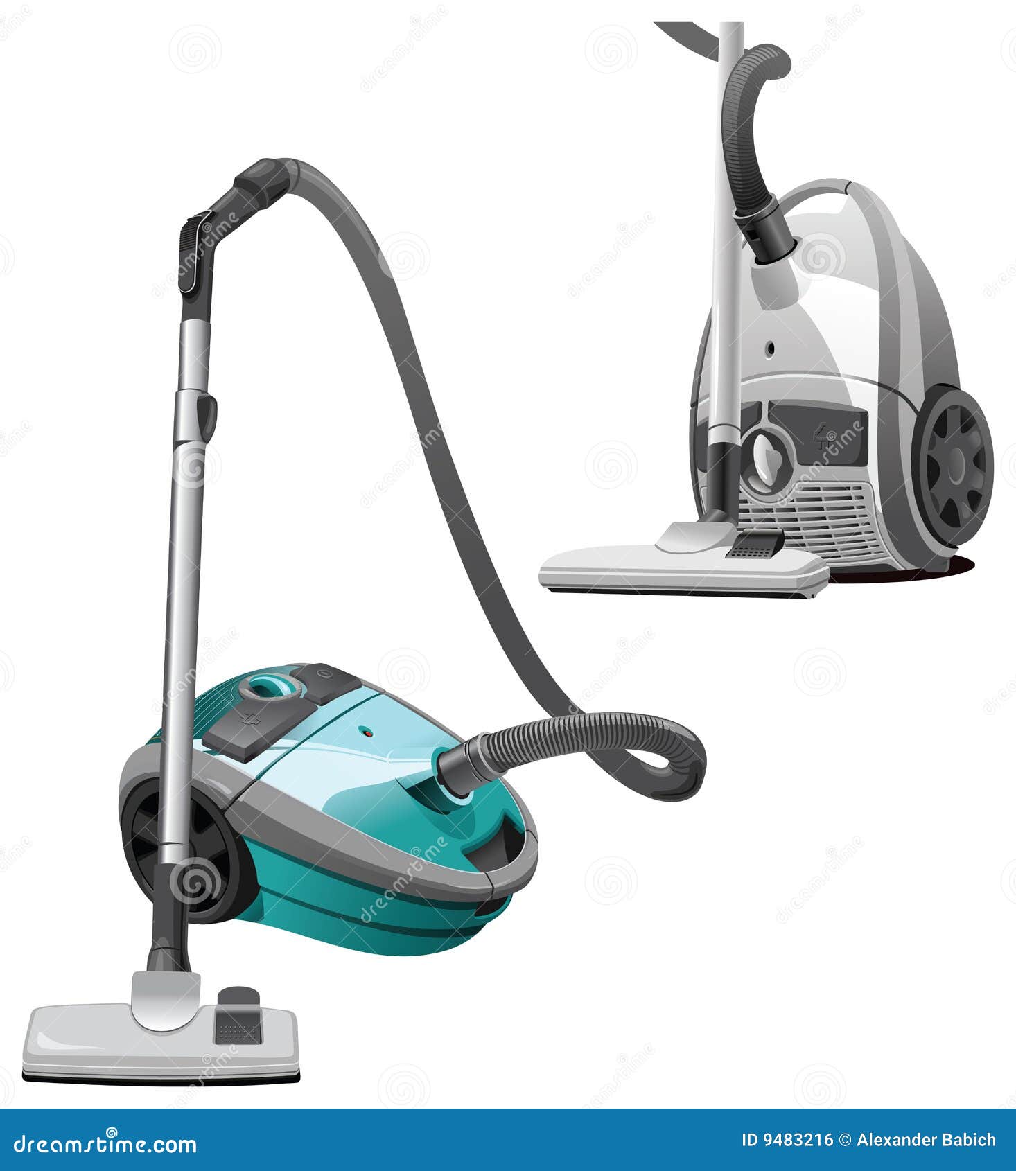 Vacuum cleaner stock vector. Illustration of object, dust 9483216