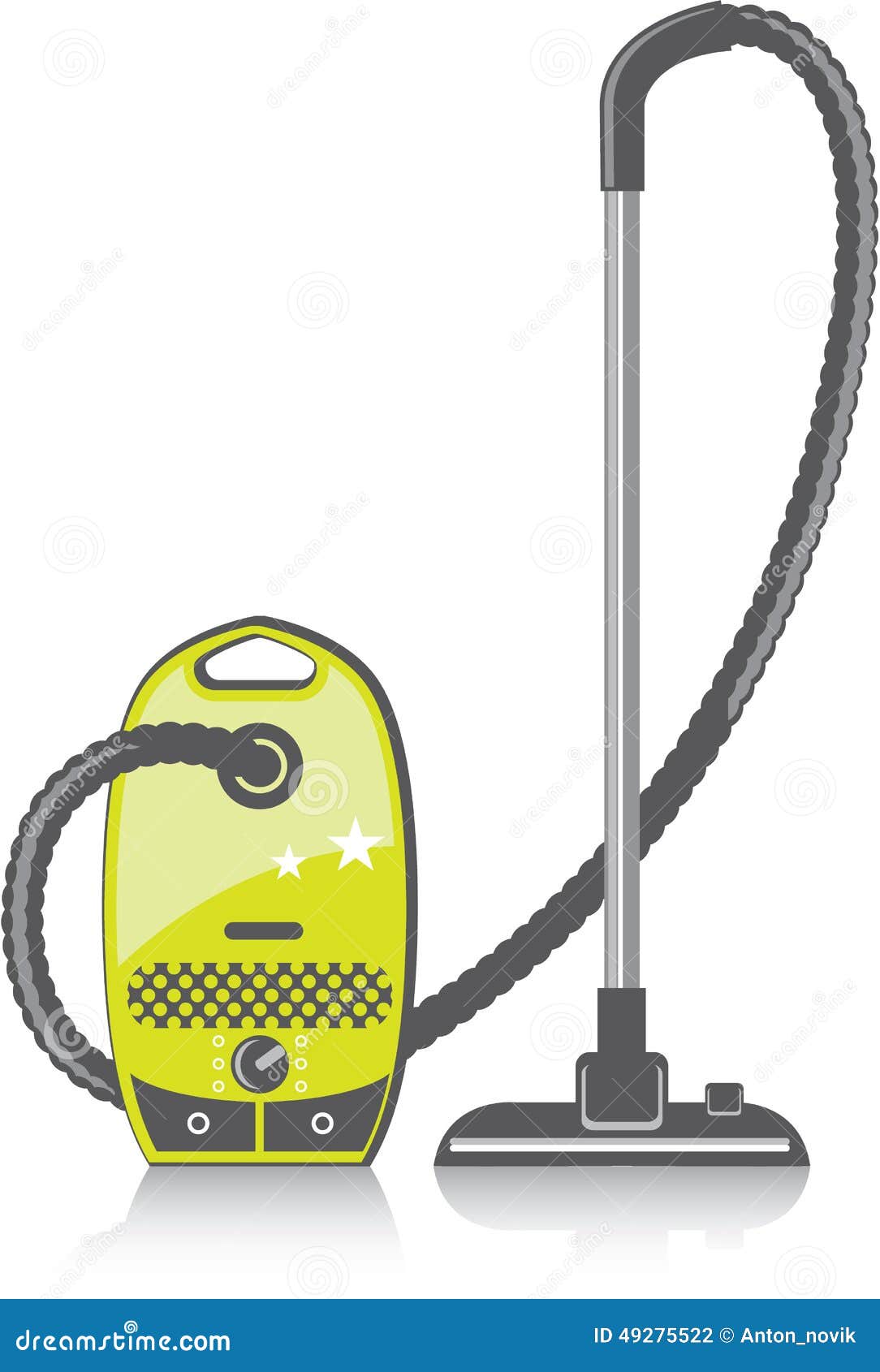 Vacuum Cleaner stock vector. Illustration of appliance 49275522