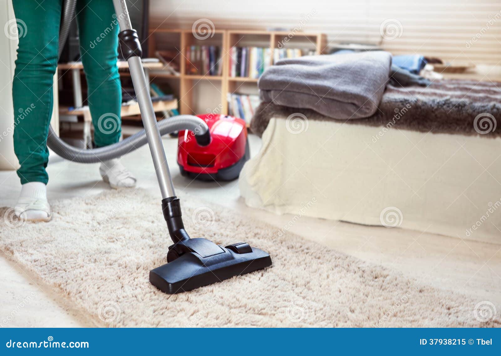 Vacuum cleaner stock image. Image of hoover, legs, apartment 37938215