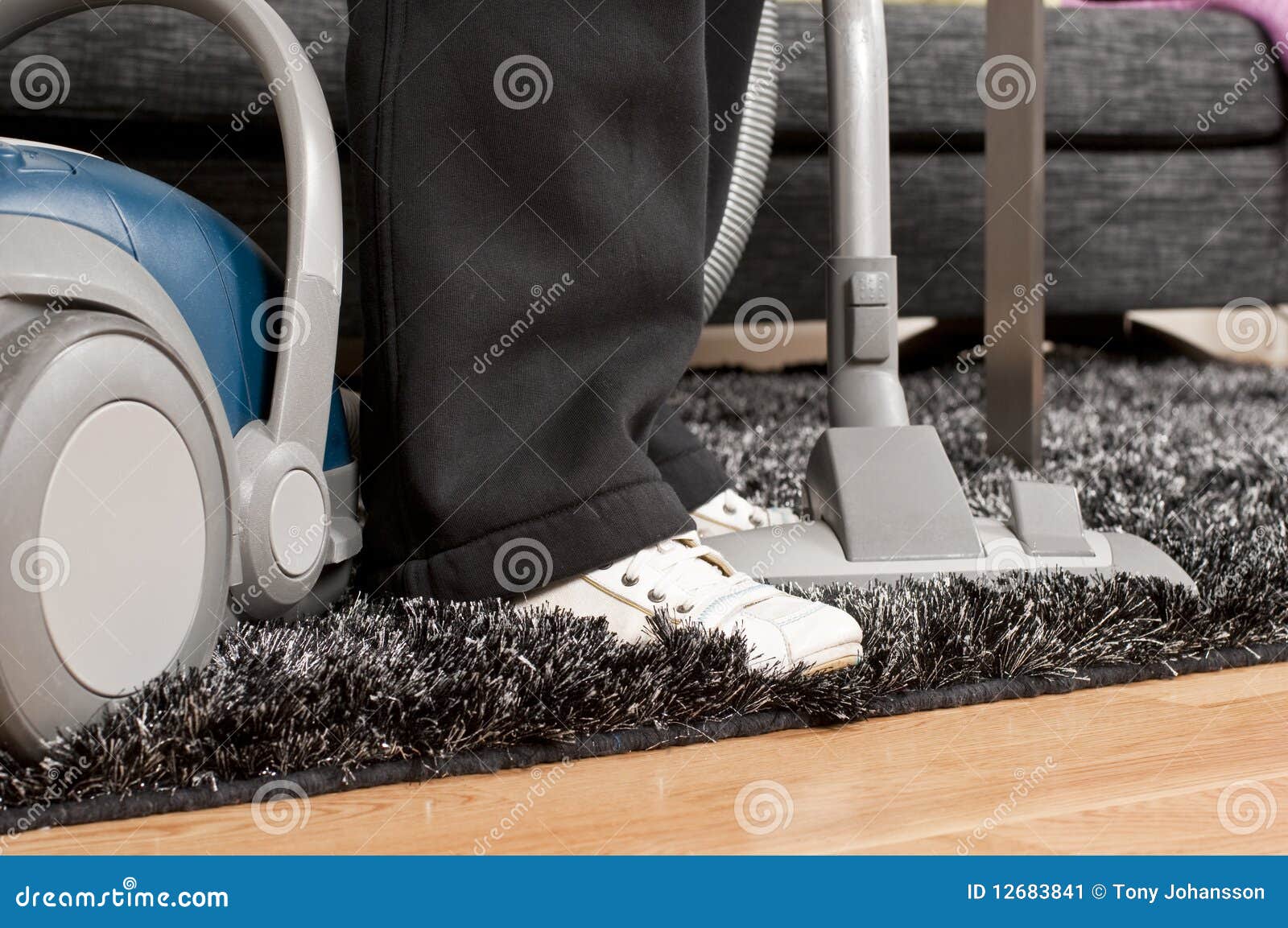 Vacuum Cleaning stock image. Image of hoover, cleaning 12683841